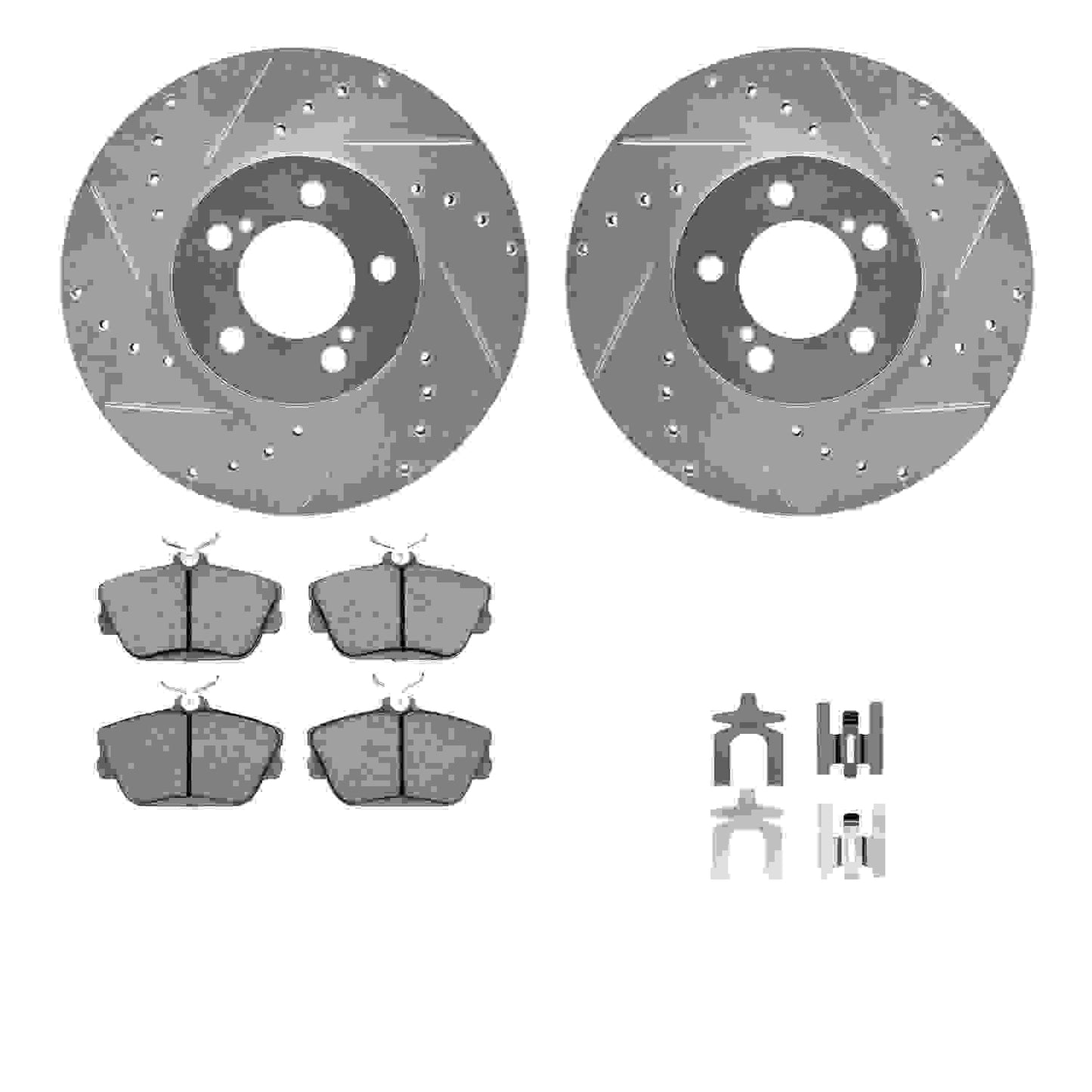 Dynamic Friction Company Disc Brake Kit 7612-54001