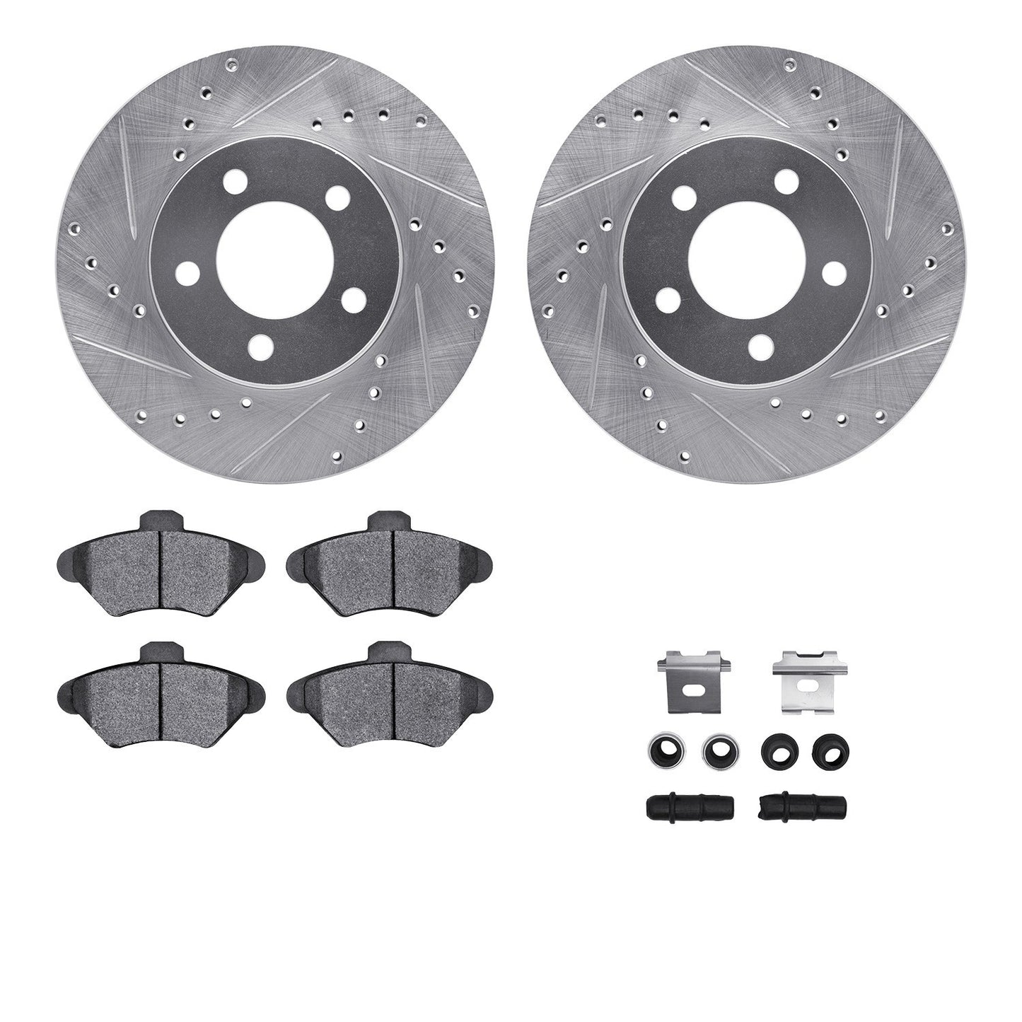 Dynamic Friction Company Disc Brake Kit 7612-54002