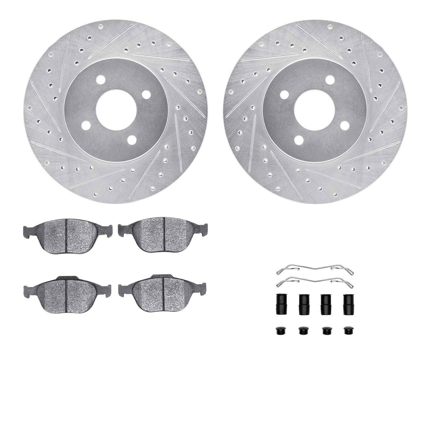 Dynamic Friction Company Disc Brake Kit 7612-54006