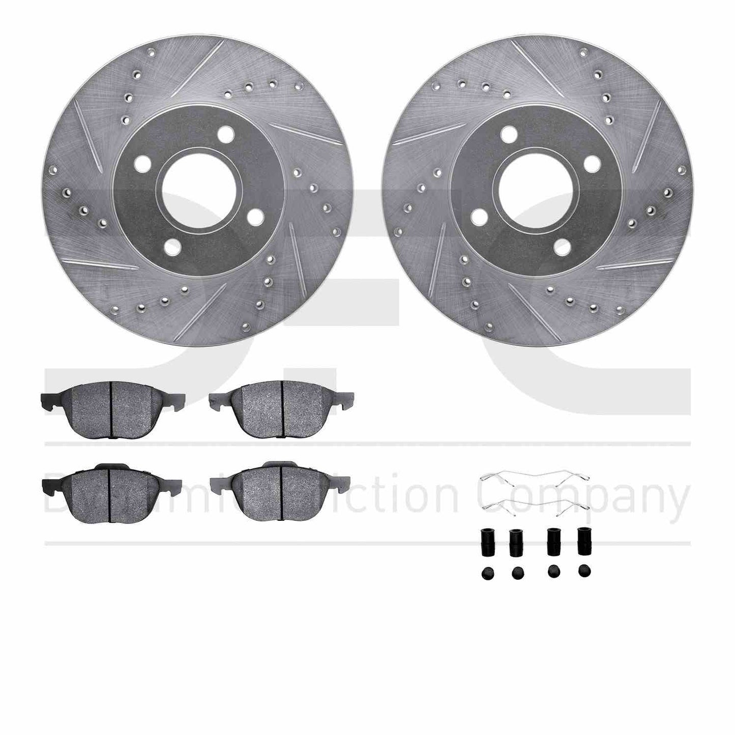 Dynamic Friction Company Disc Brake Kit 7612-54007
