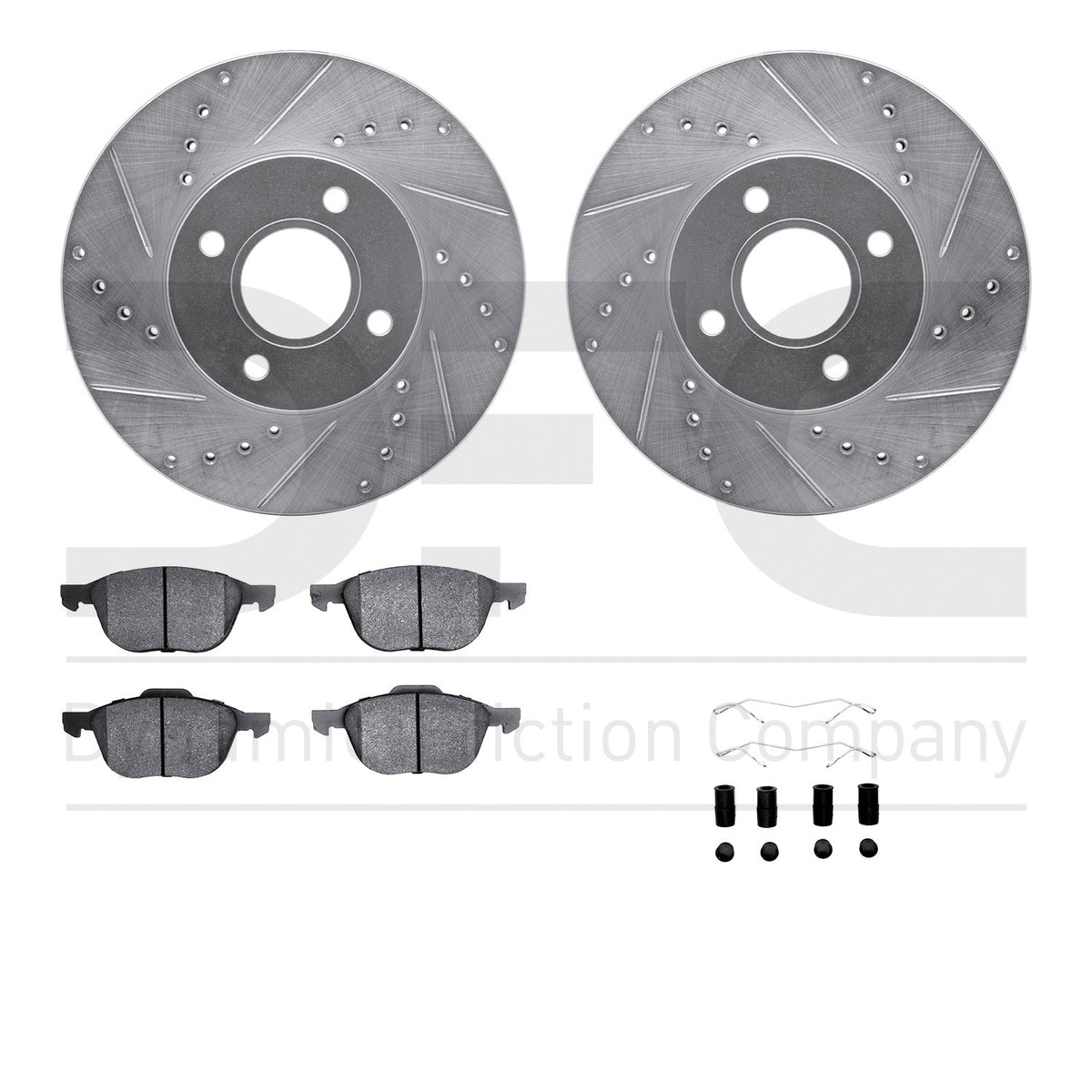 Dynamic Friction Company Disc Brake Kit 7612-54007