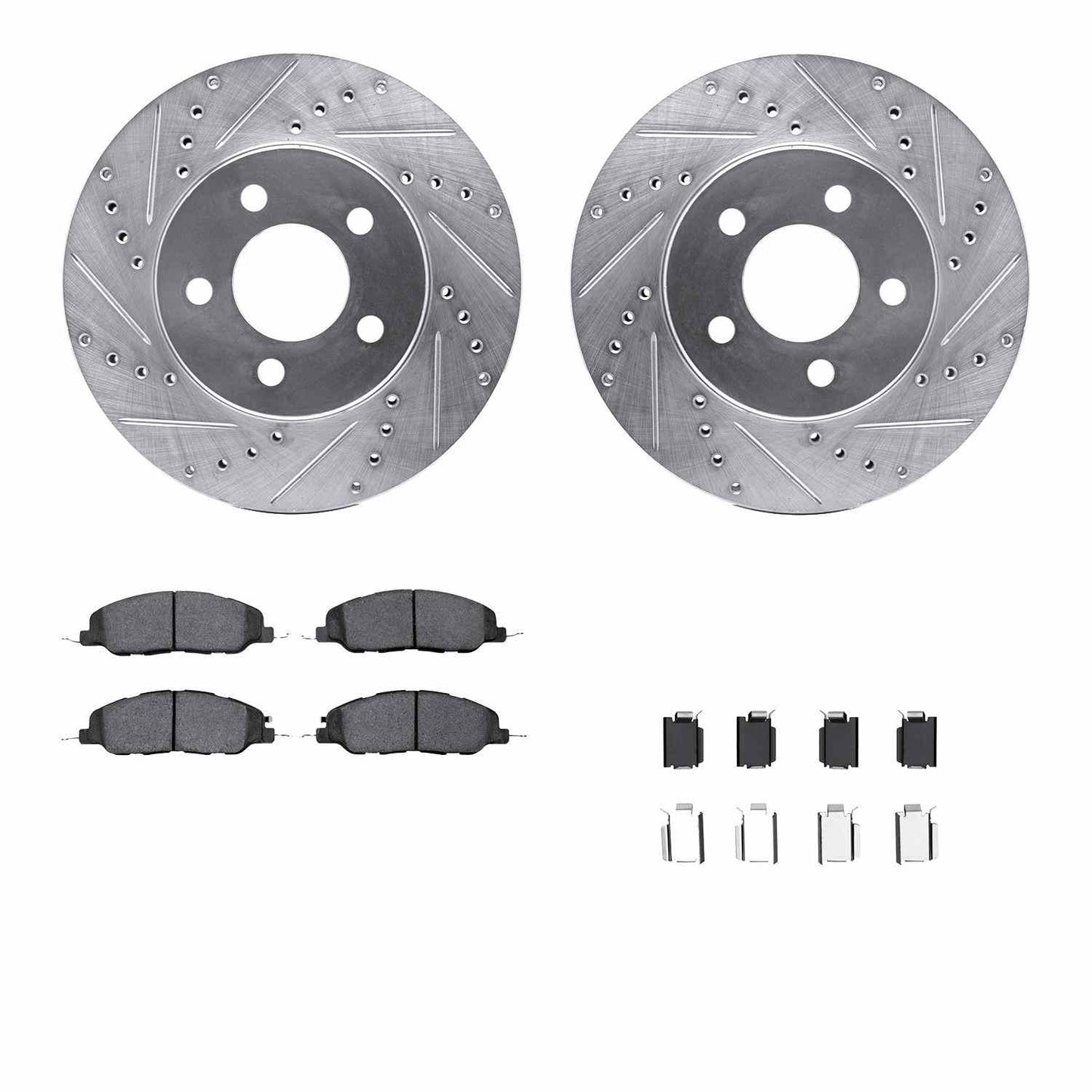 Dynamic Friction Company Disc Brake Kit 7612-54008