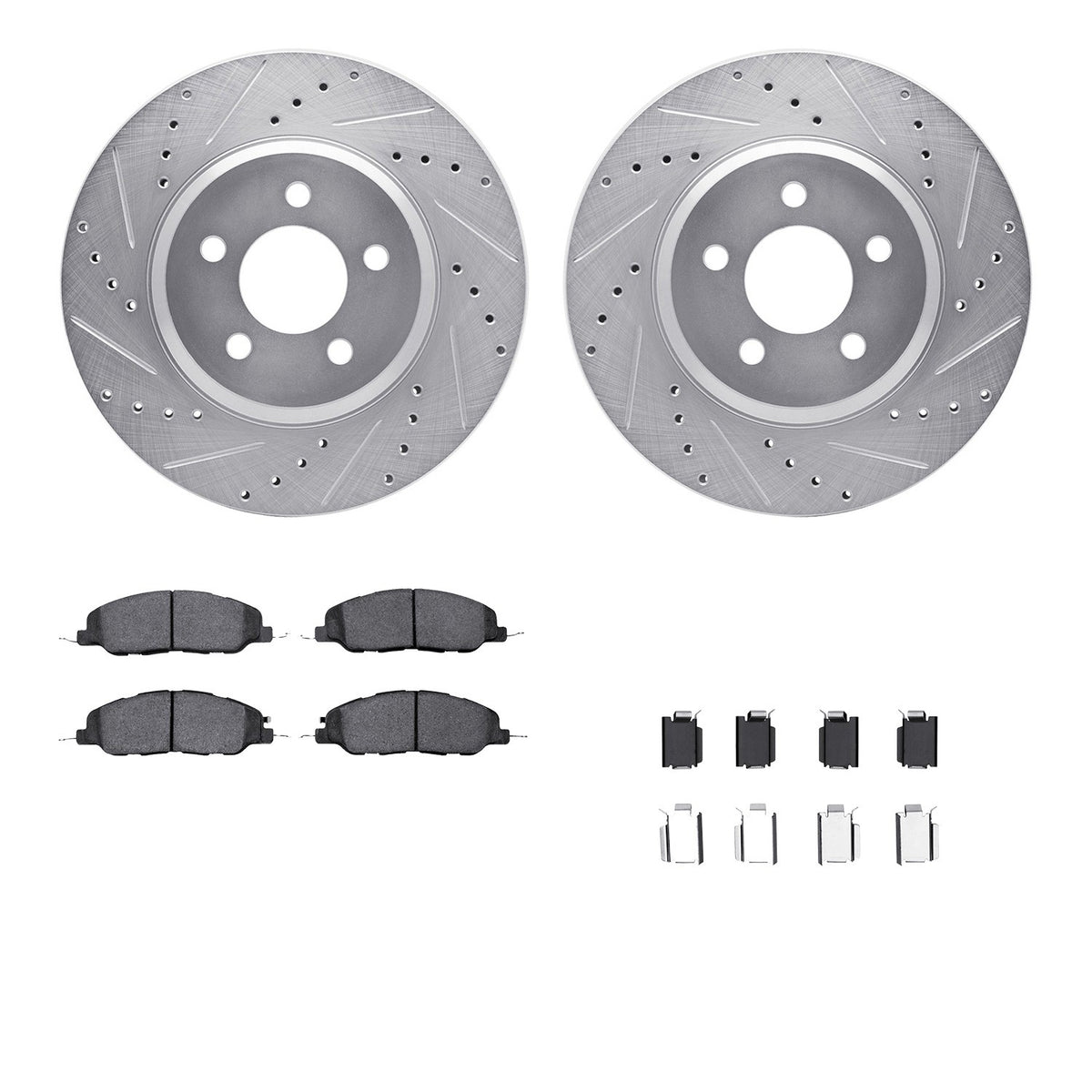 Dynamic Friction Company Disc Brake Kit 7612-54009