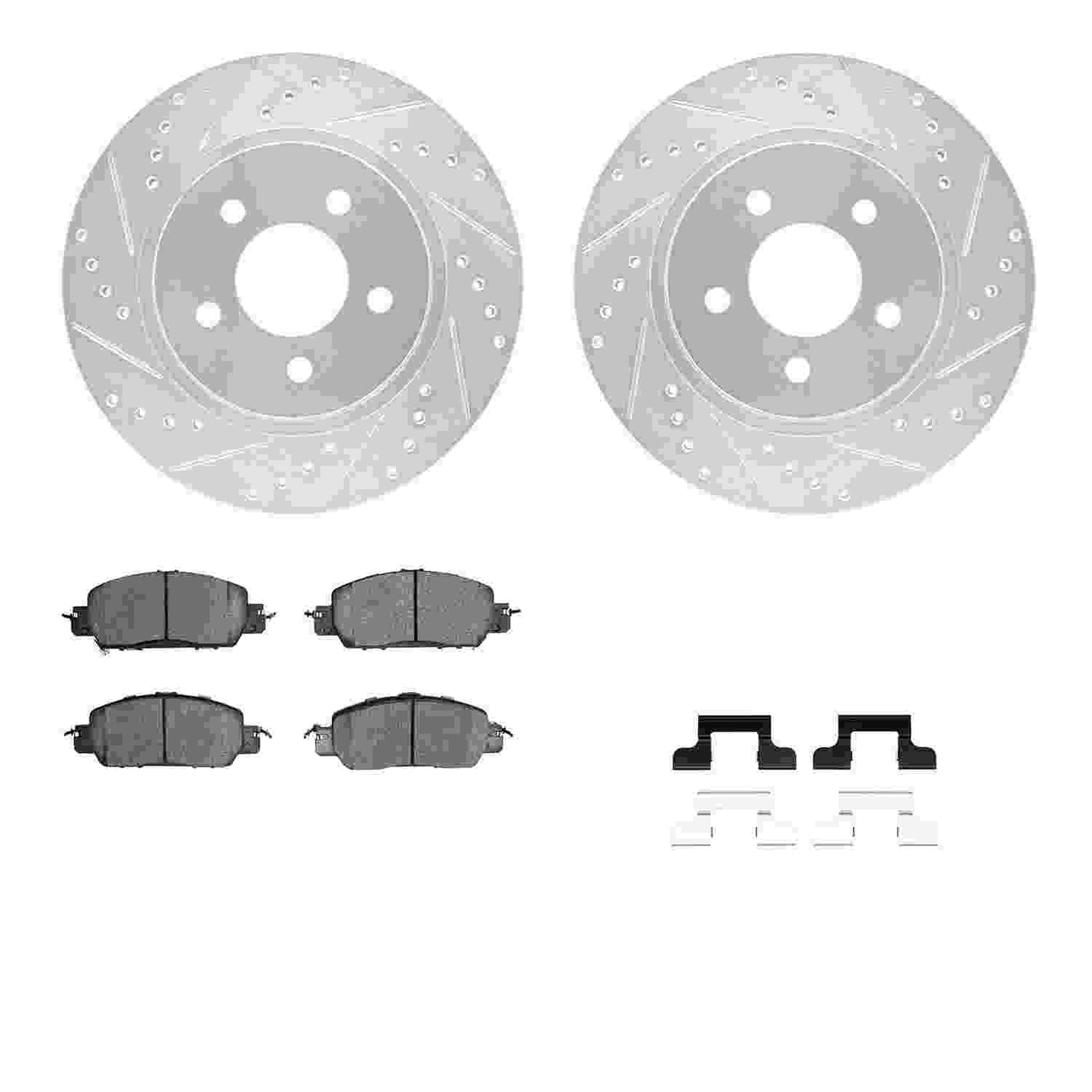 Dynamic Friction Company Disc Brake Kit 7612-54010