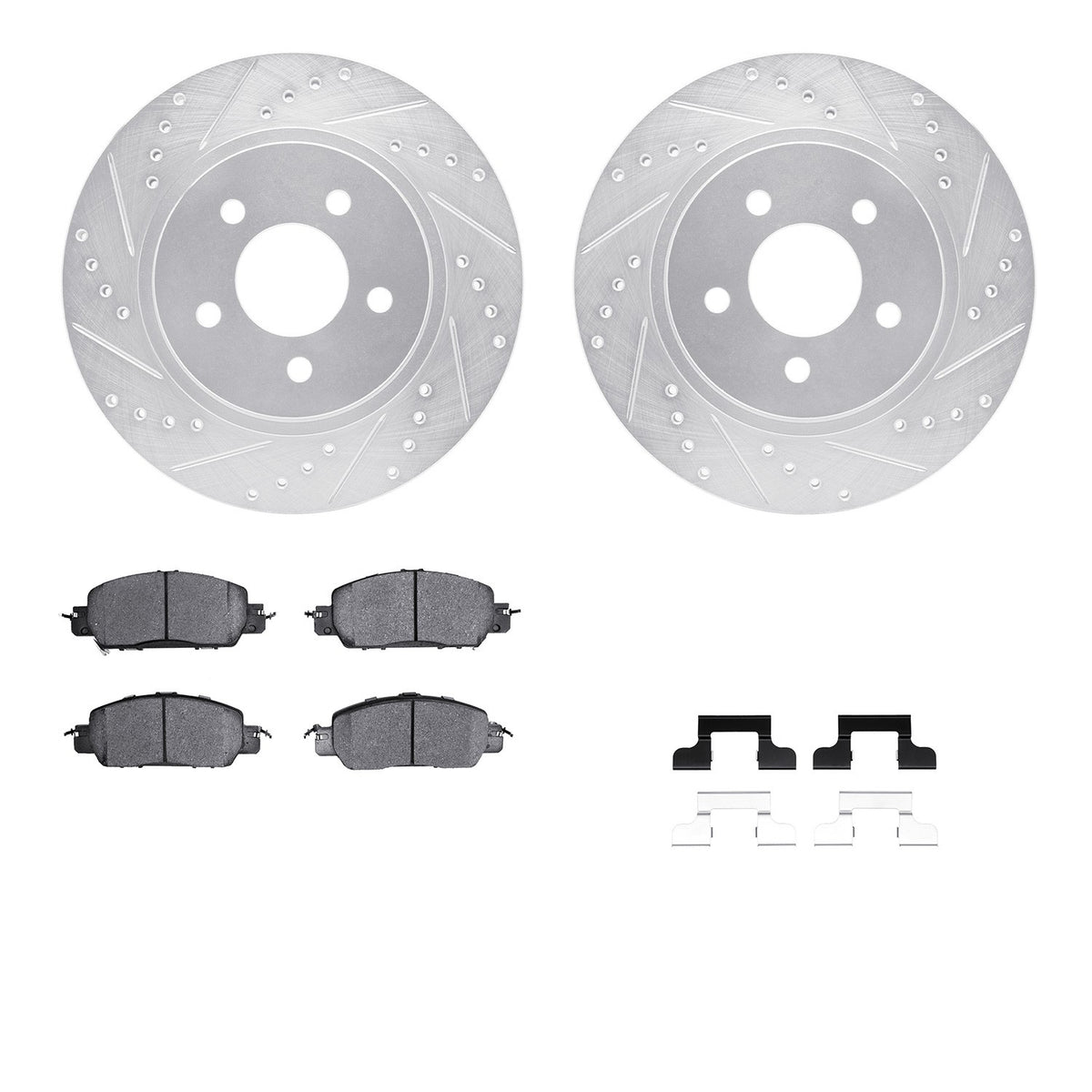 Dynamic Friction Company Disc Brake Kit 7612-54010