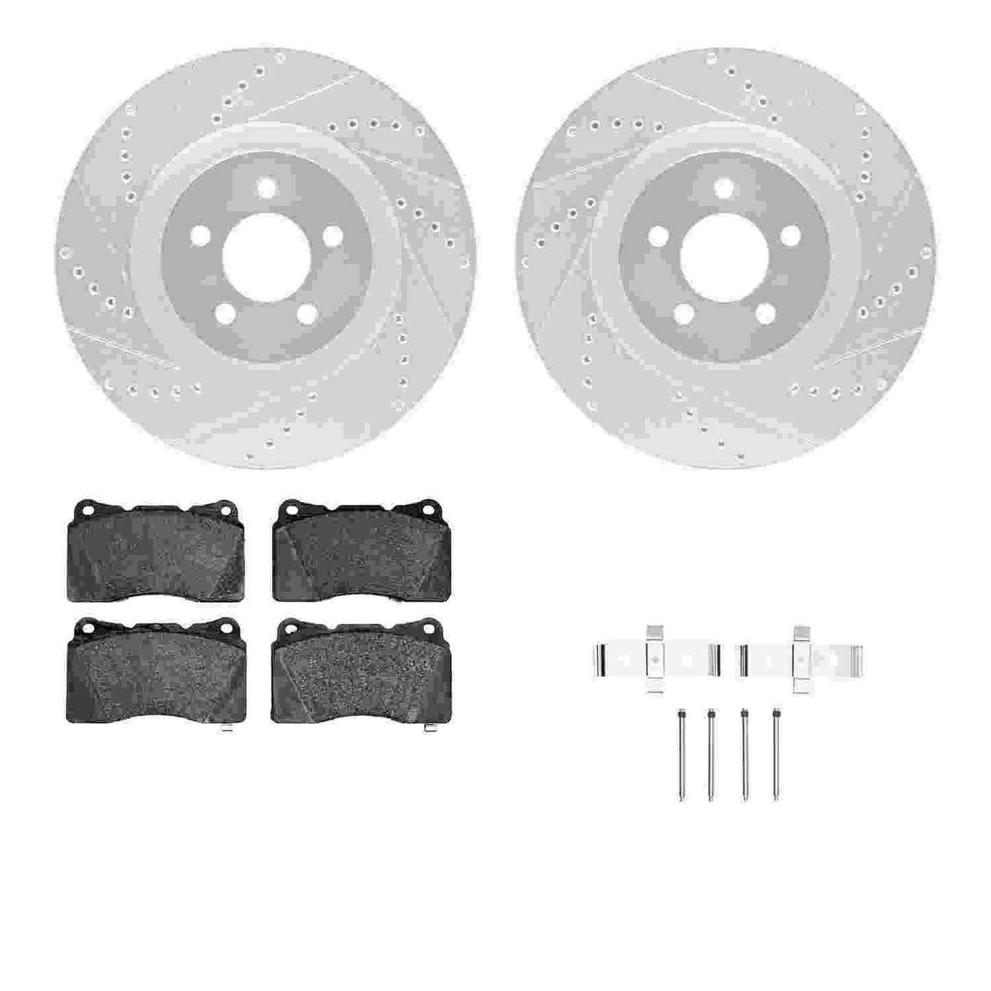 Dynamic Friction Company Disc Brake Kit 7612-54012