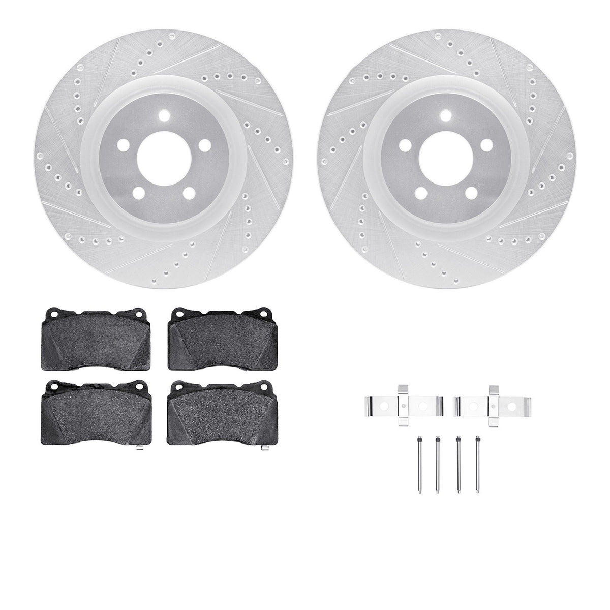 Dynamic Friction Company Disc Brake Kit 7612-54012