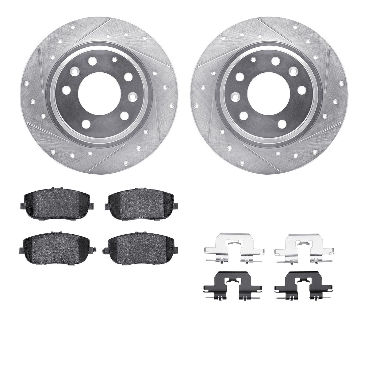 Dynamic Friction Company Disc Brake Kit 7612-54014