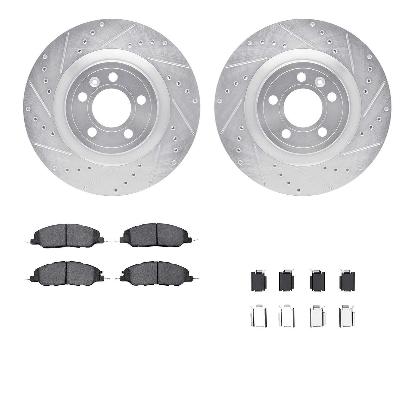 Dynamic Friction Company Disc Brake Kit 7612-54015