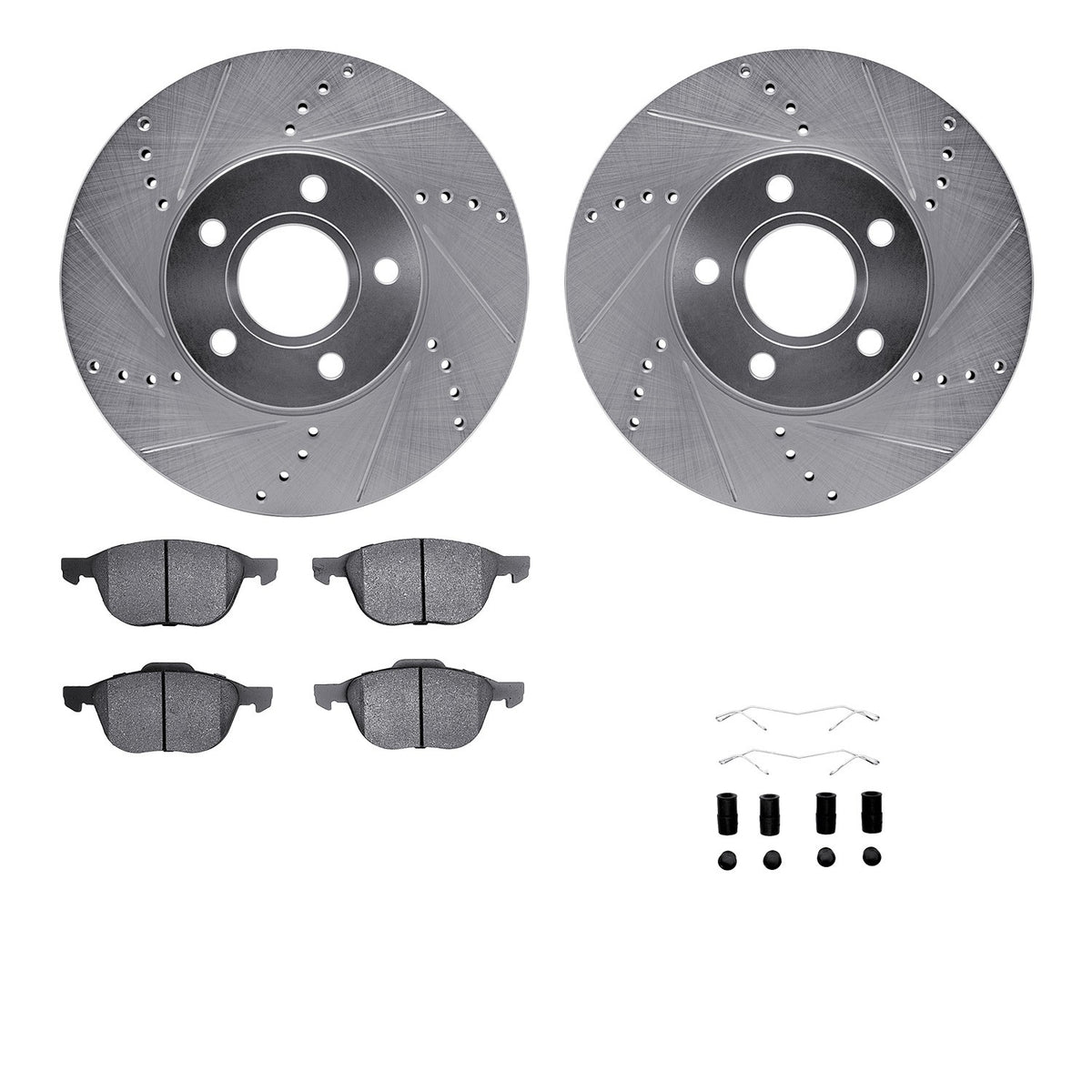 Dynamic Friction Company Disc Brake Kit 7612-54017