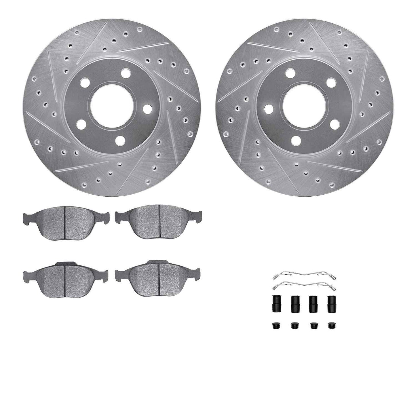 Dynamic Friction Company Disc Brake Kit 7612-54025