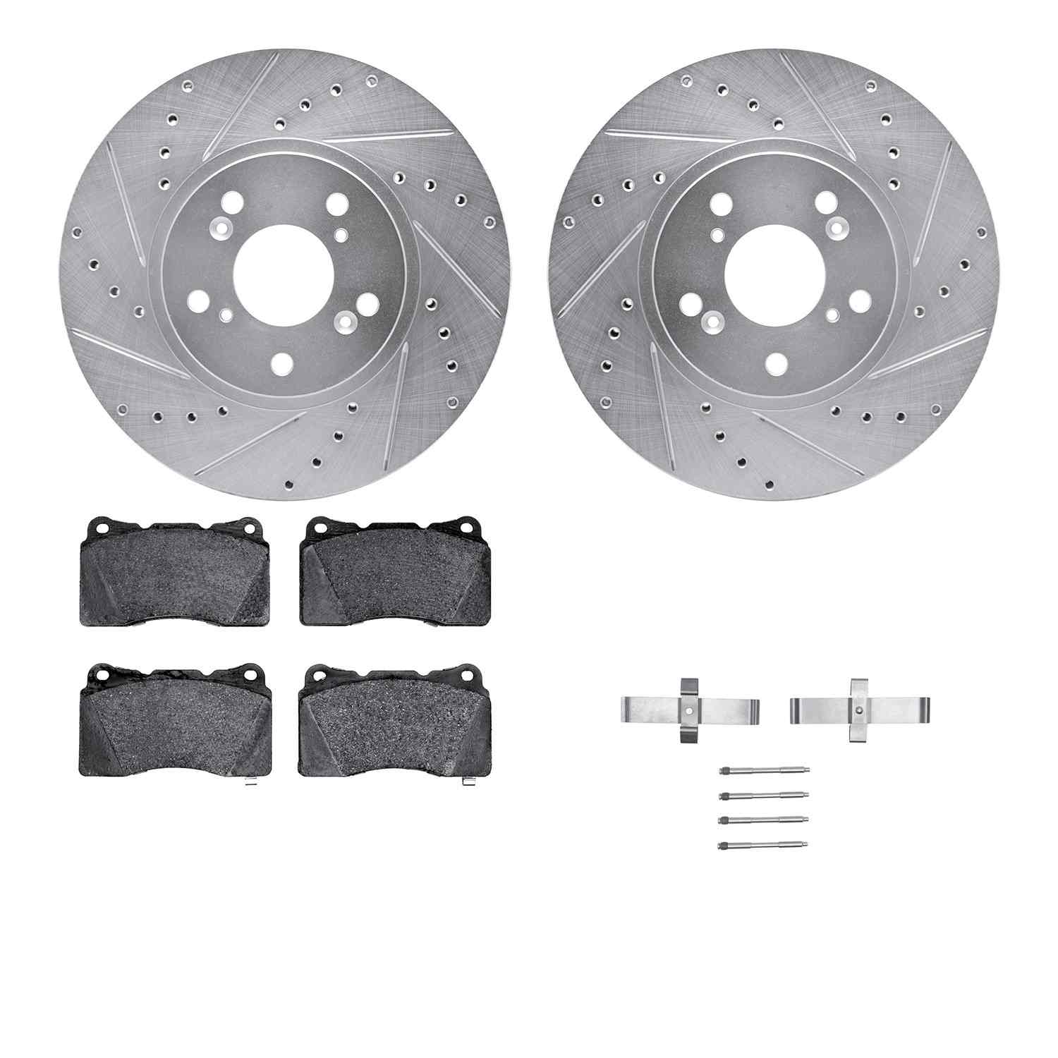 Dynamic Friction Company Disc Brake Kit 7612-58005