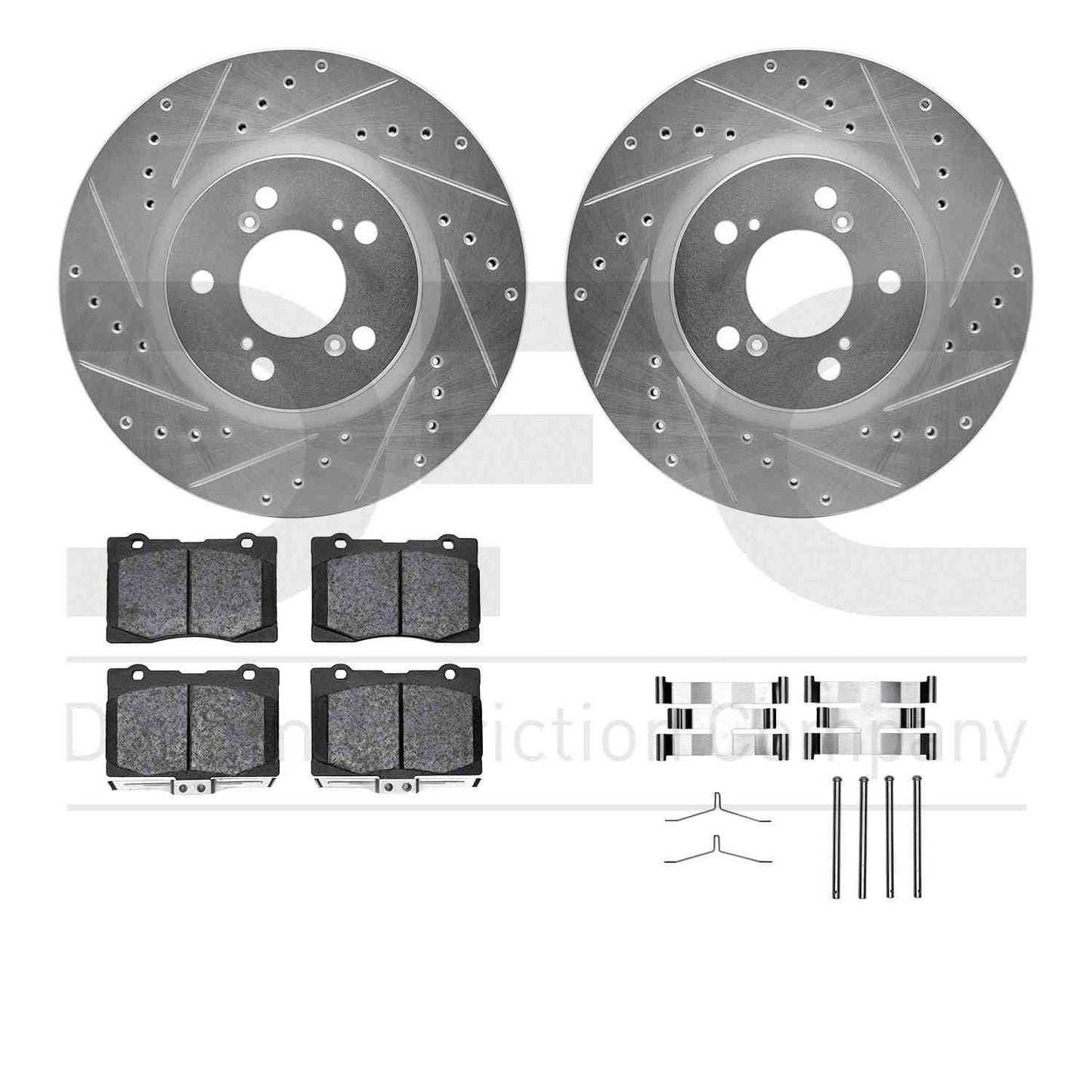 Dynamic Friction Company Disc Brake Kit 7612-58006