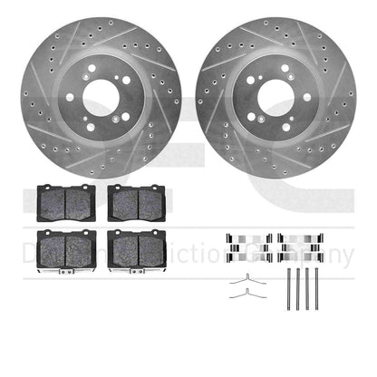 Dynamic Friction Company Disc Brake Kit 7612-58006