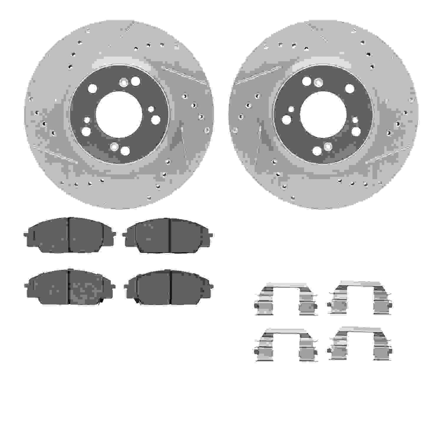 Dynamic Friction Company Disc Brake Kit 7612-59002