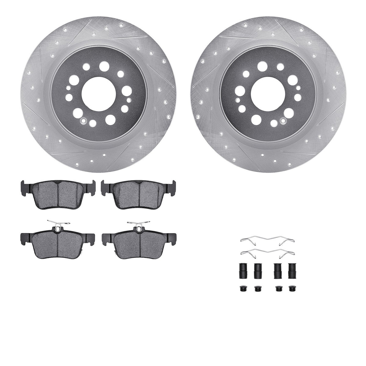Dynamic Friction Company Disc Brake Kit 7612-59010