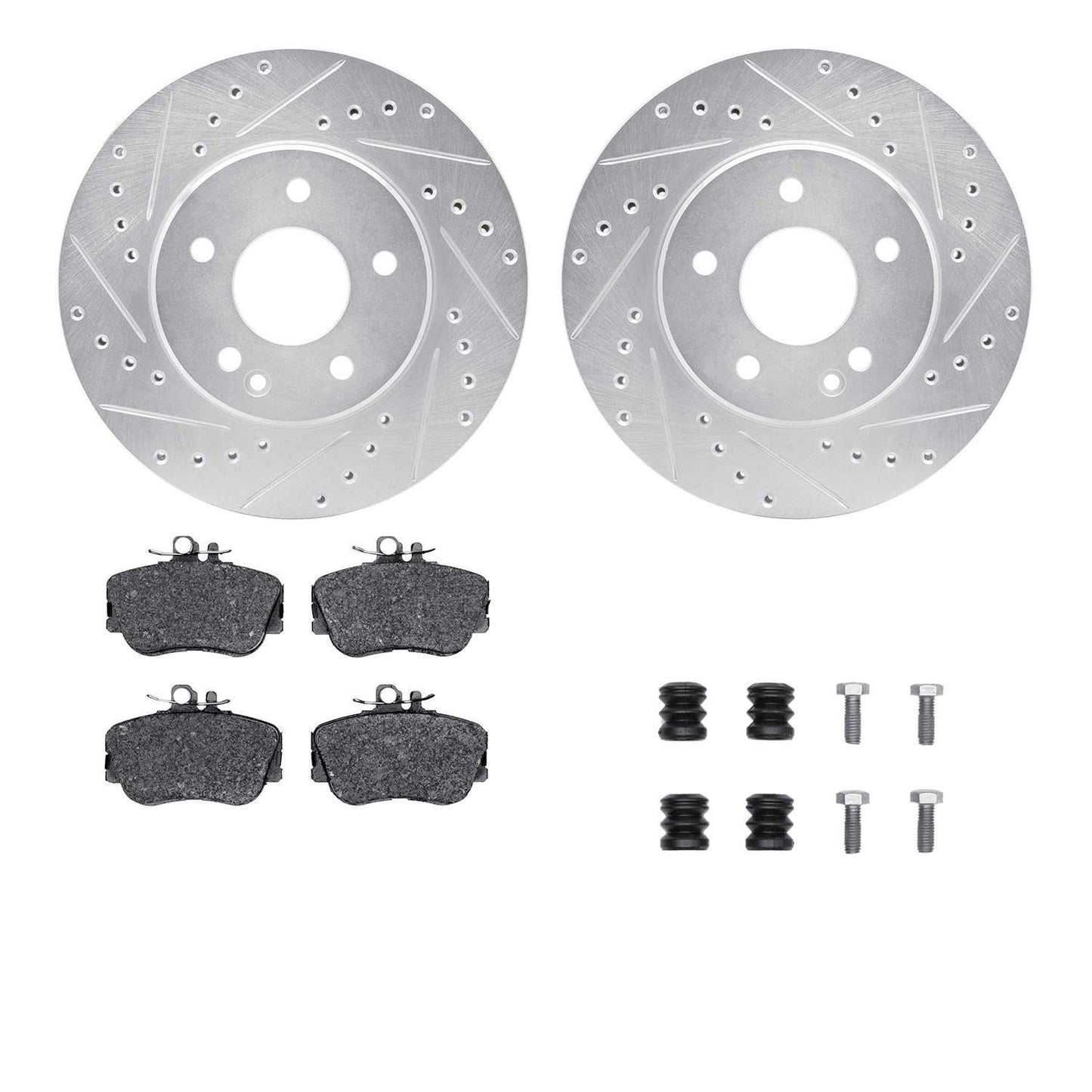 Dynamic Friction Company Disc Brake Kit 7612-63000