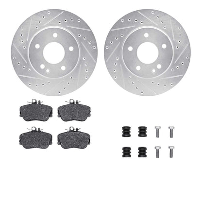 Dynamic Friction Company Disc Brake Kit 7612-63000