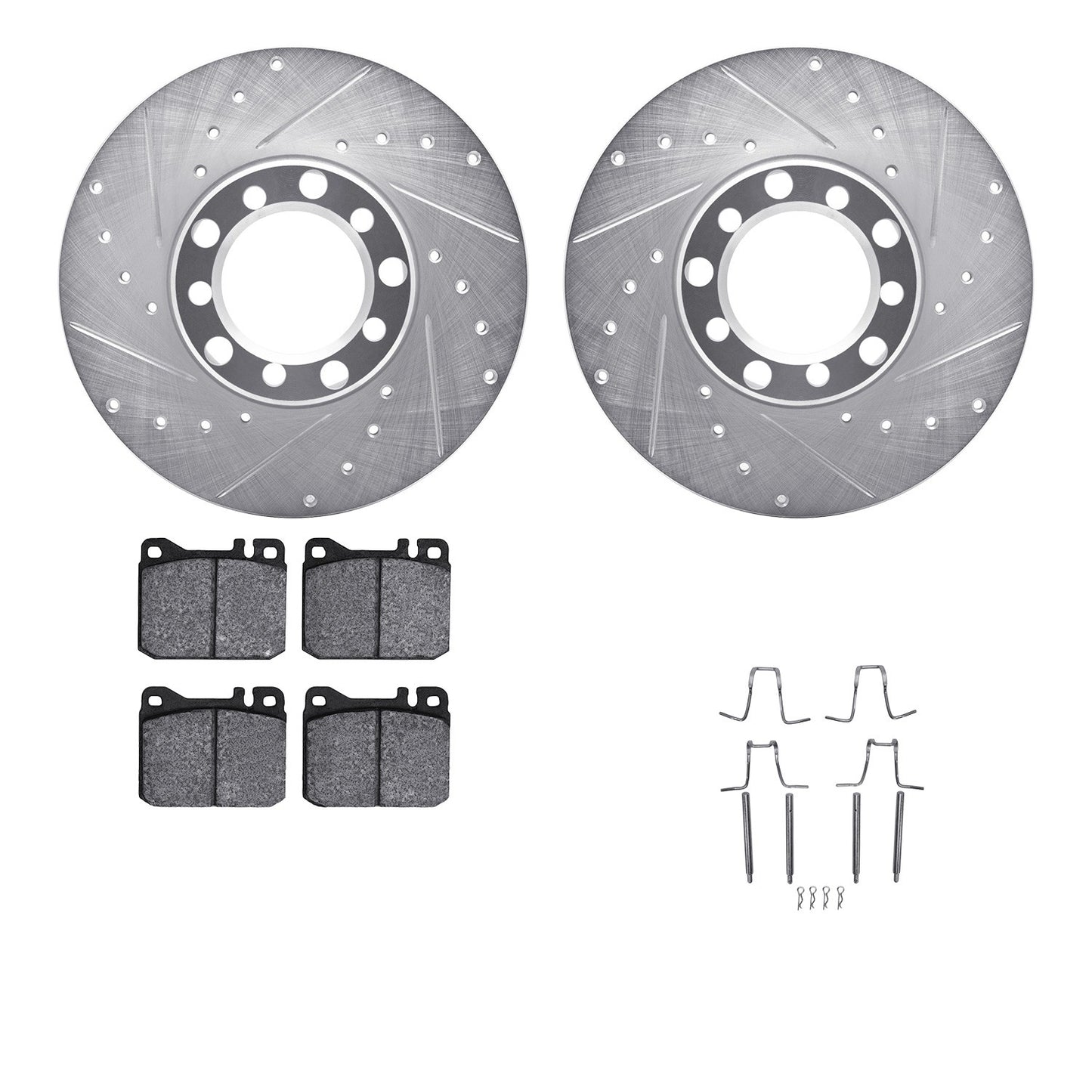 Dynamic Friction Company Disc Brake Kit 7612-63015