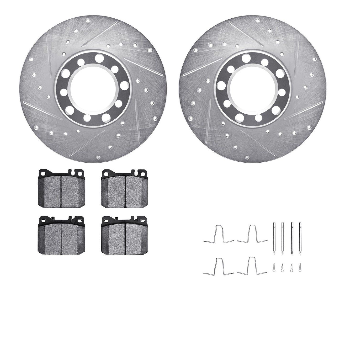 Dynamic Friction Company Disc Brake Kit 7612-63016
