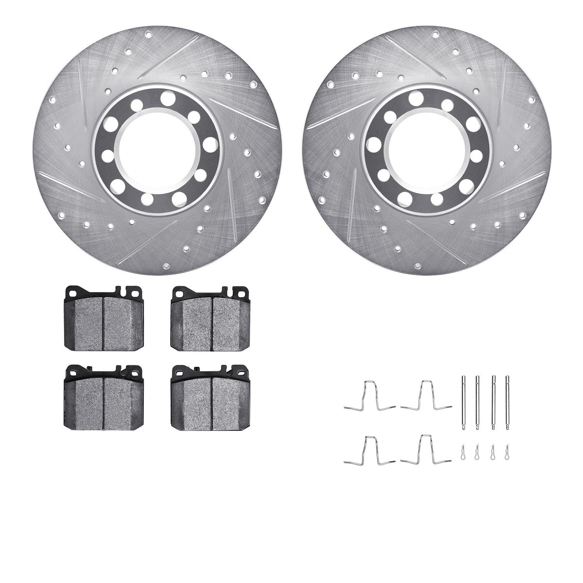 Dynamic Friction Company Disc Brake Kit 7612-63016