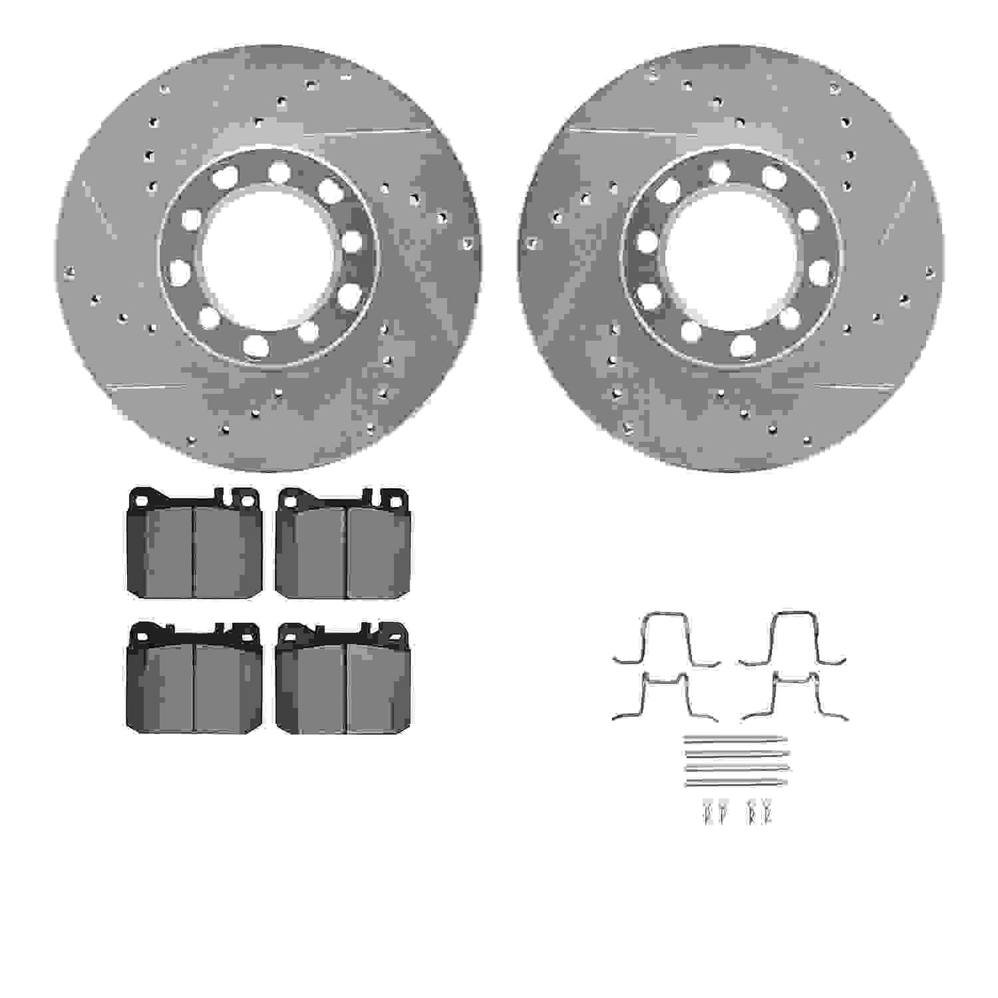 Dynamic Friction Company Disc Brake Kit 7612-63020