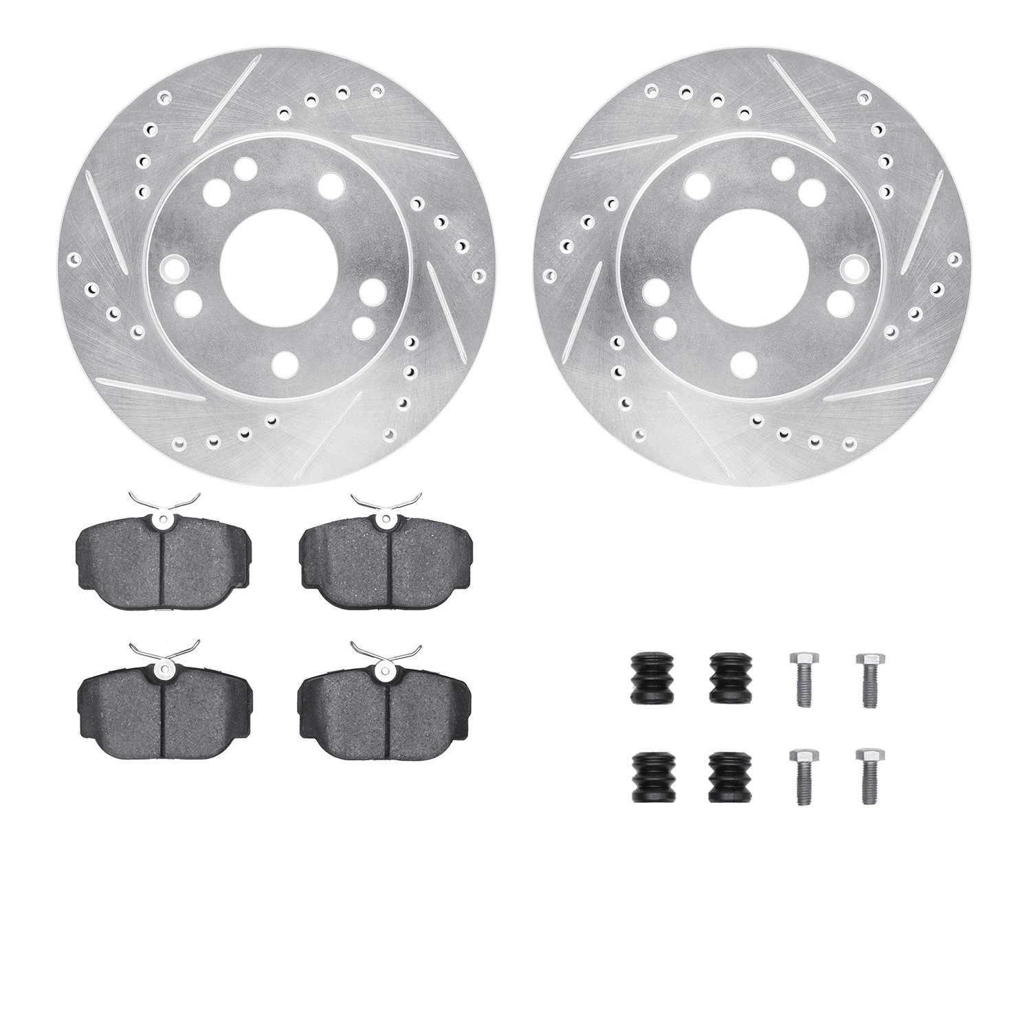 Dynamic Friction Company Disc Brake Kit 7612-63027