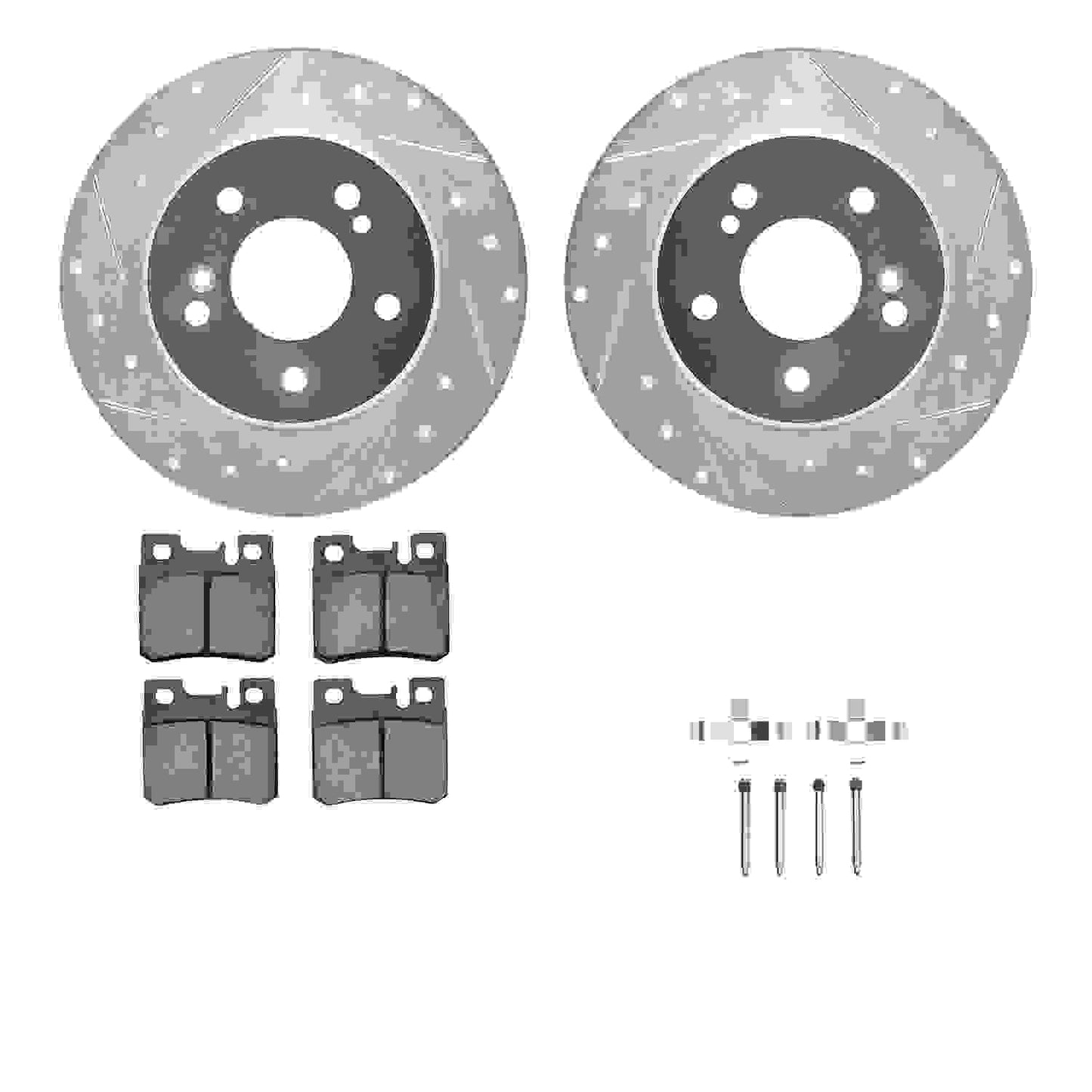 Dynamic Friction Company Disc Brake Kit 7612-63028