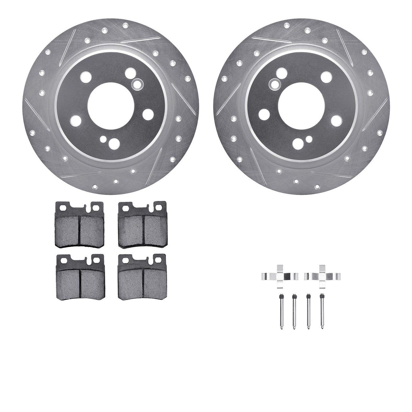 Dynamic Friction Company Disc Brake Kit 7612-63037