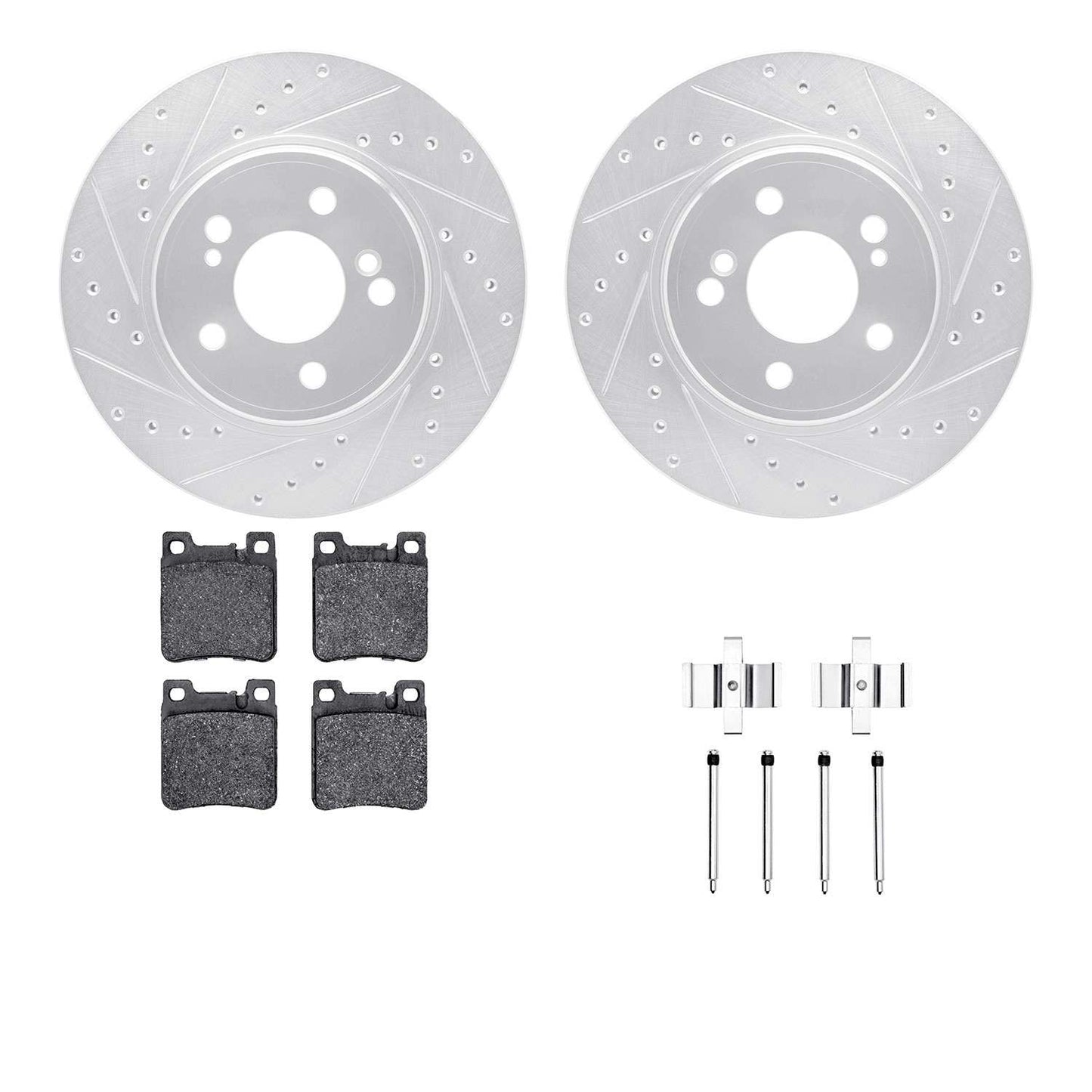Dynamic Friction Company Disc Brake Kit 7612-63048