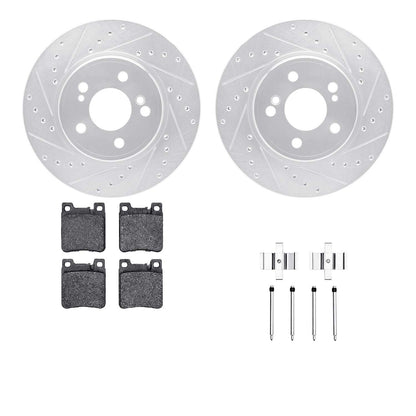 Dynamic Friction Company Disc Brake Kit 7612-63048