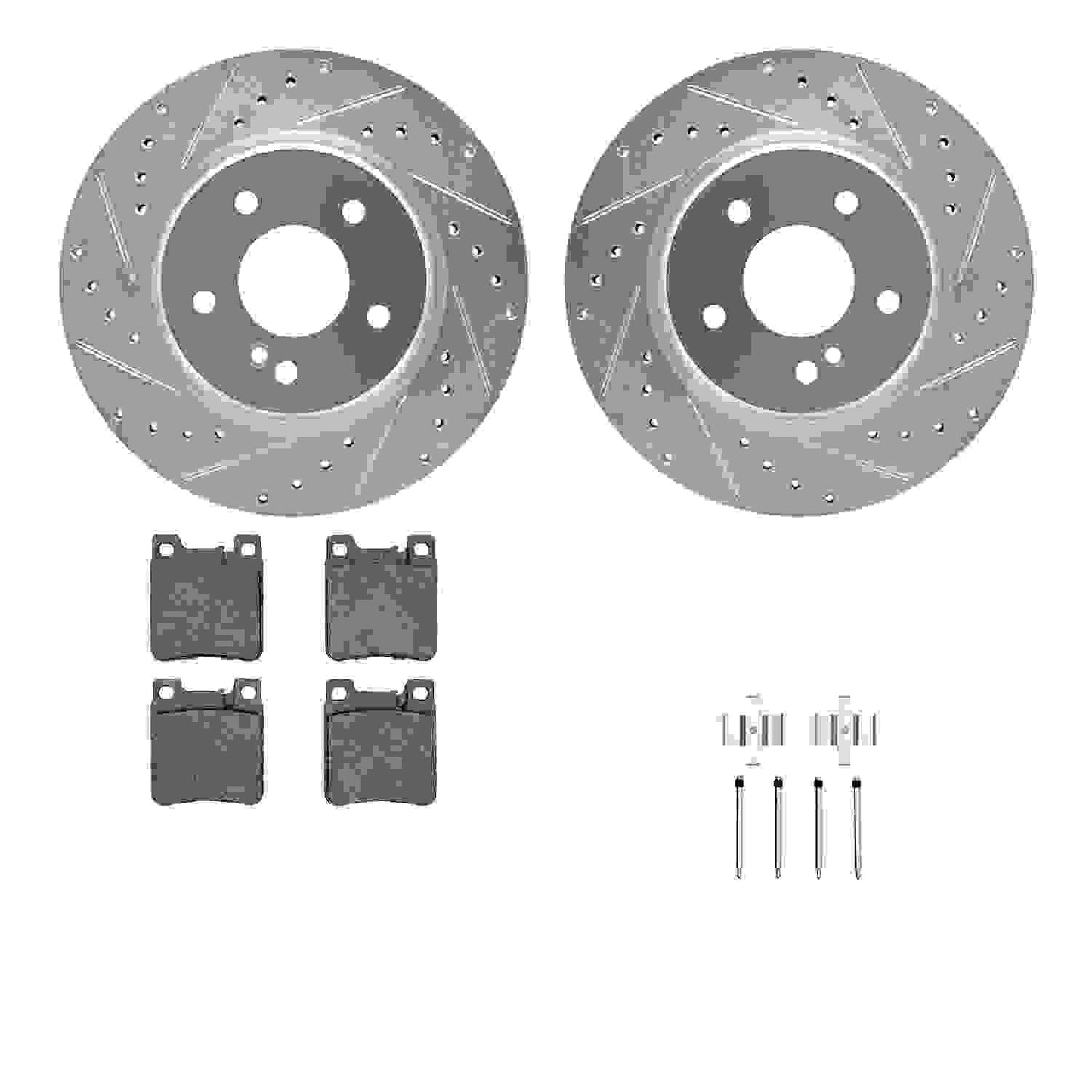 Dynamic Friction Company Disc Brake Kit 7612-63056
