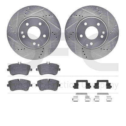 Dynamic Friction Company Disc Brake Kit 7612-63060
