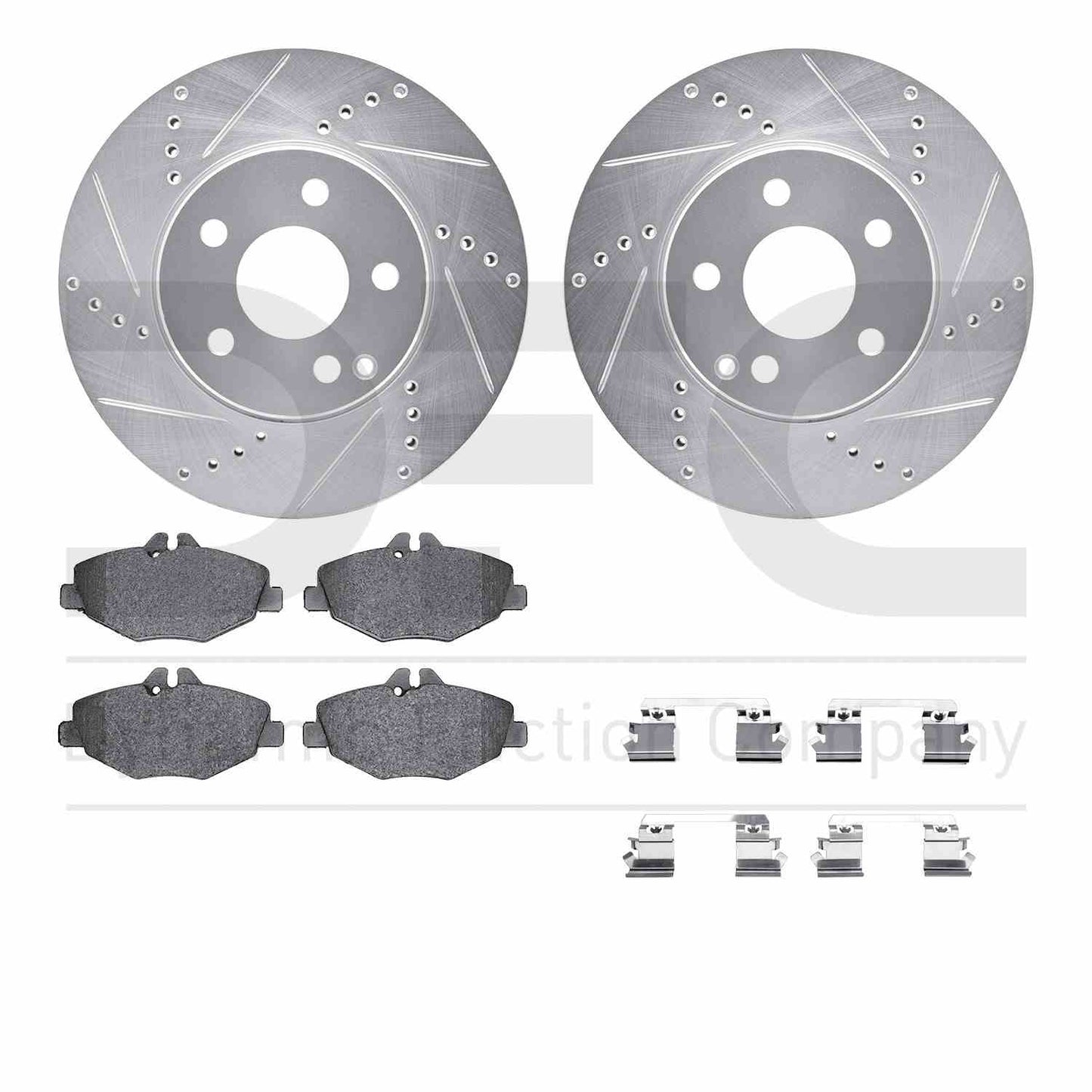 Dynamic Friction Company Disc Brake Kit 7612-63063