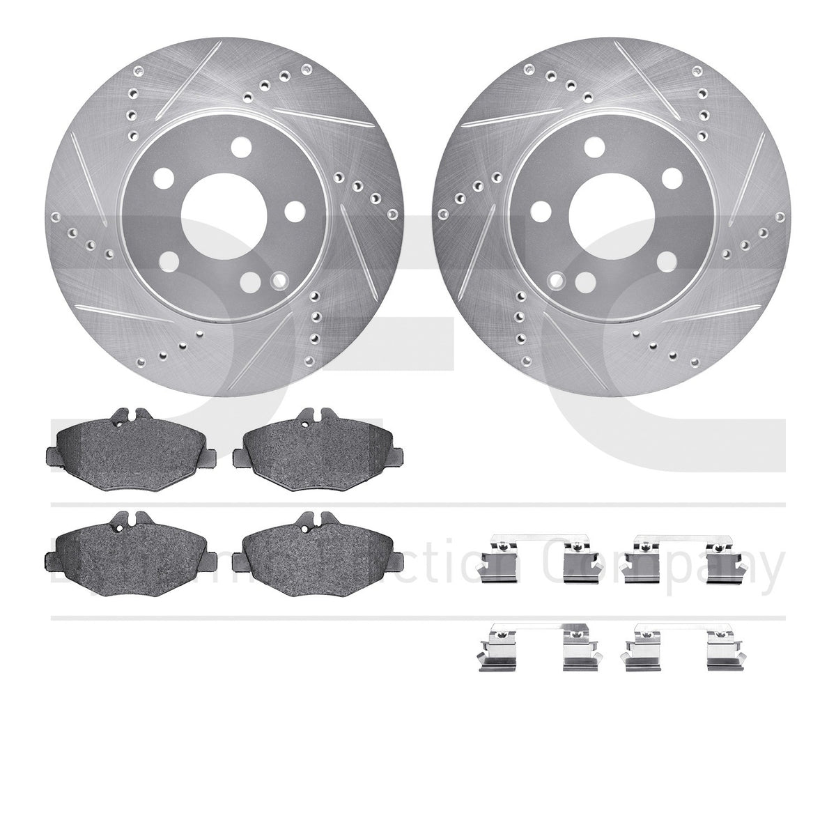 Dynamic Friction Company Disc Brake Kit 7612-63063