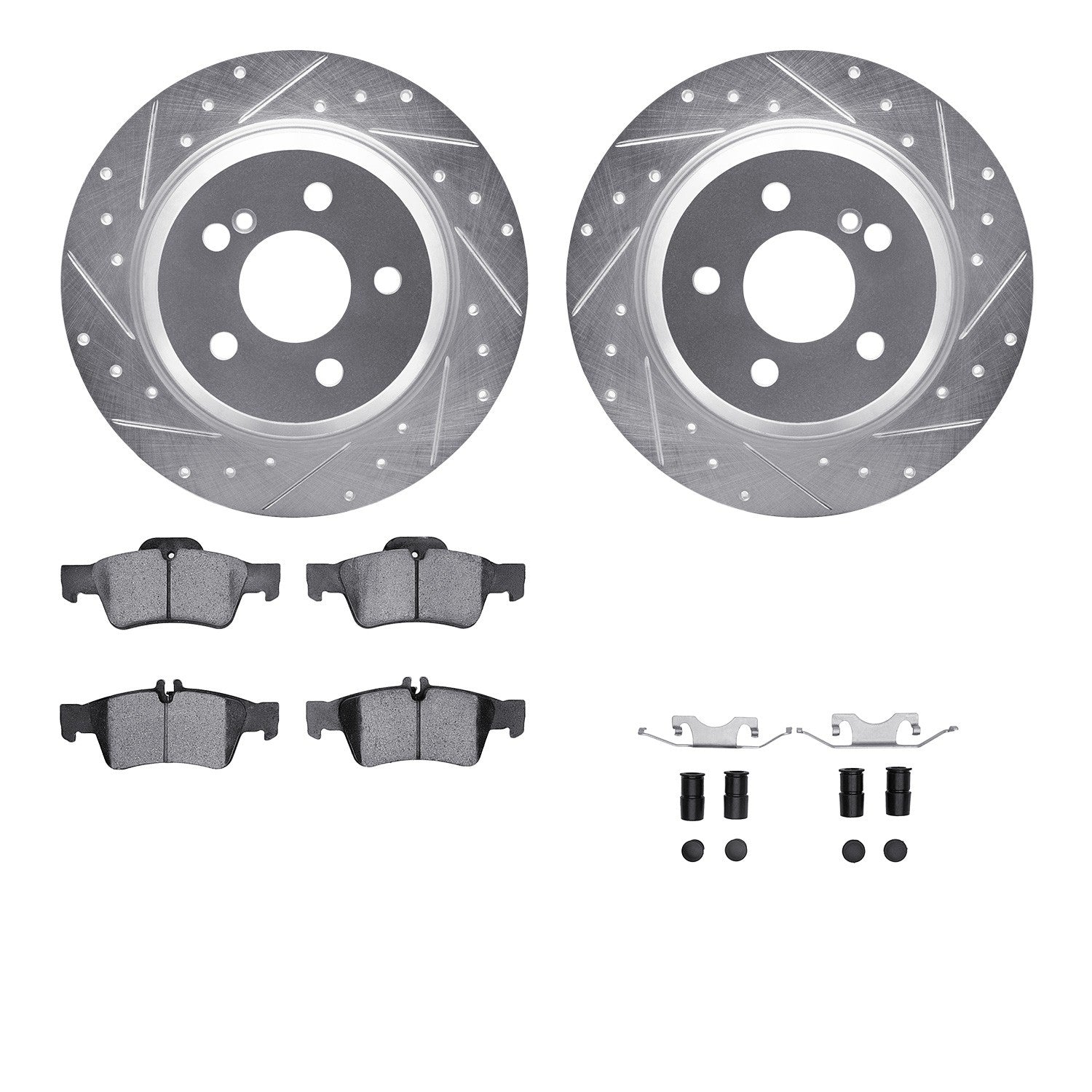 Dynamic Friction Company Disc Brake Kit 7612-63067