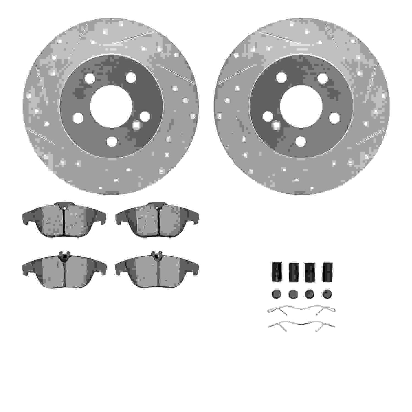 Dynamic Friction Company Disc Brake Kit 7612-63068