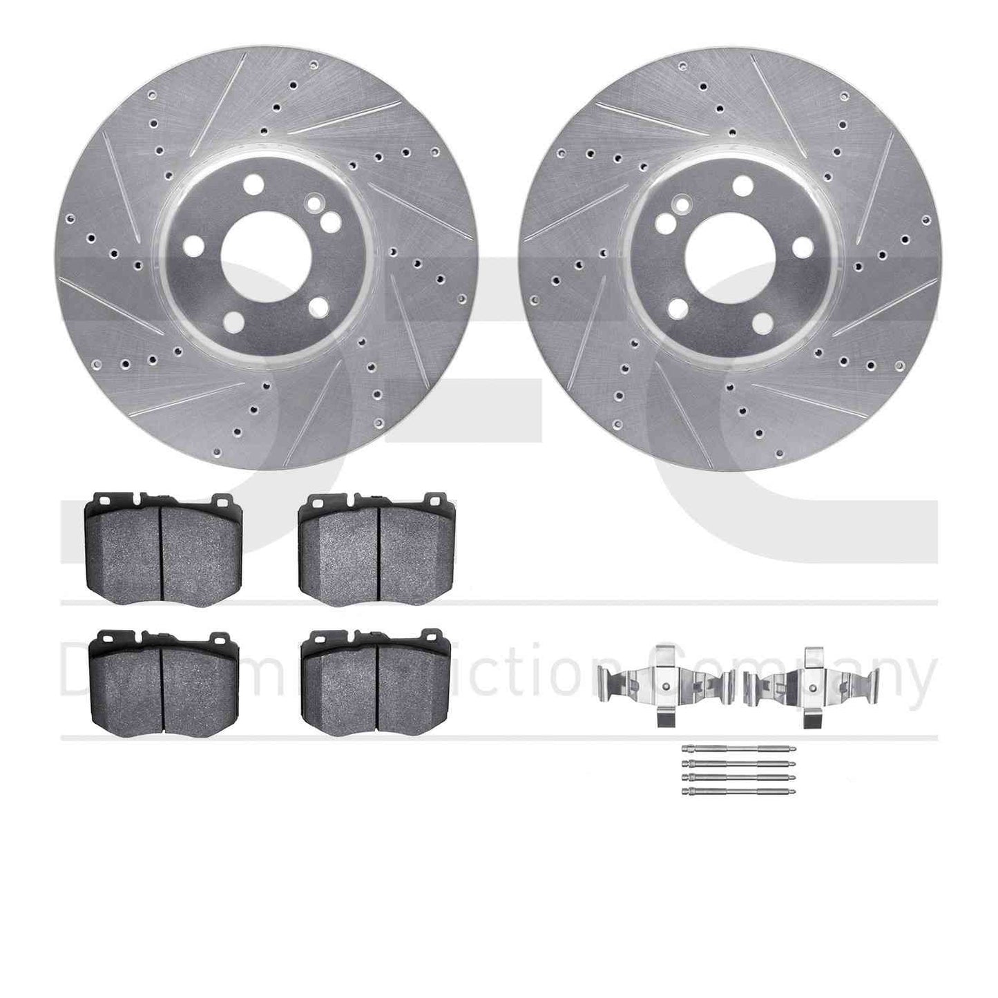 Dynamic Friction Company Disc Brake Kit 7612-63076