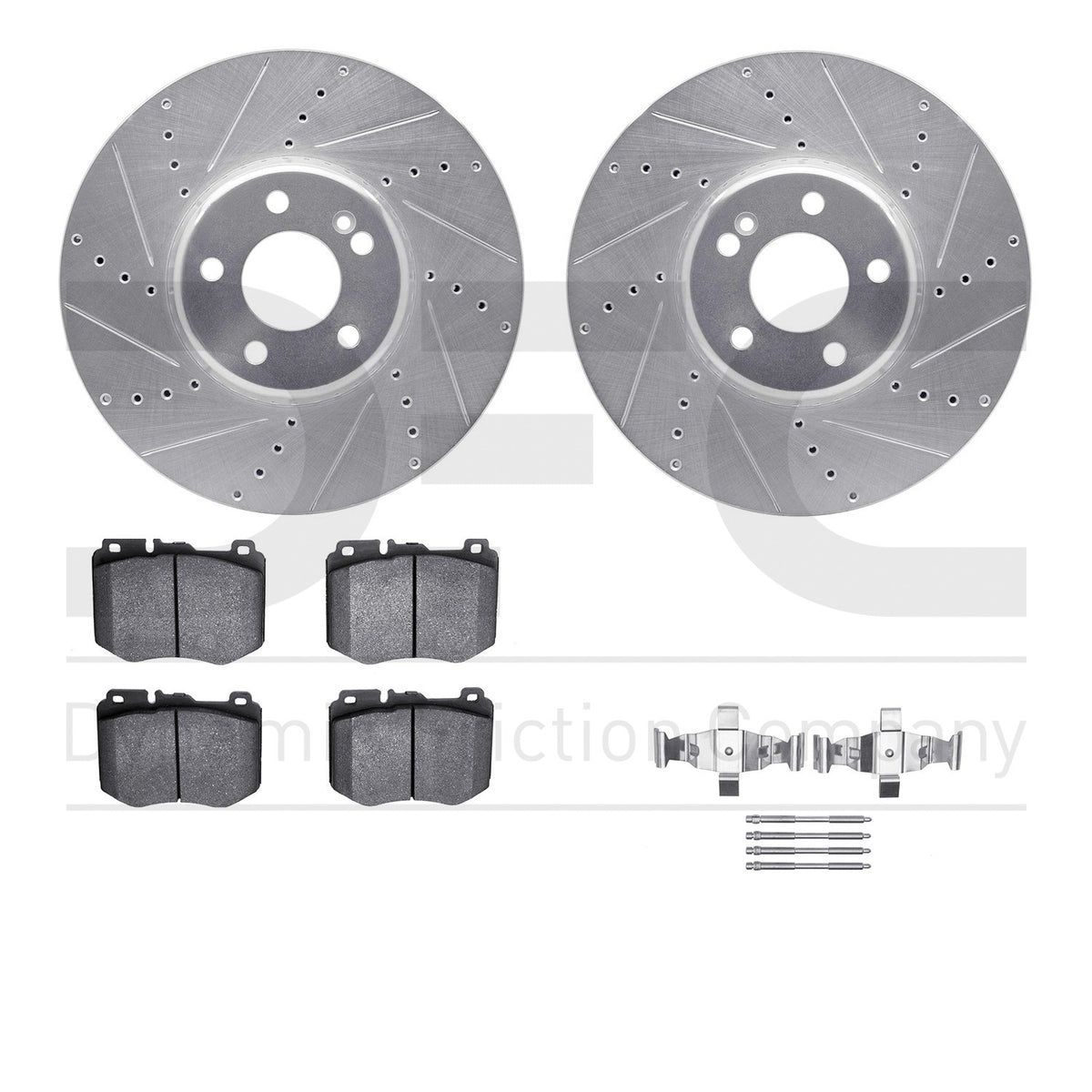Dynamic Friction Company Disc Brake Kit 7612-63076