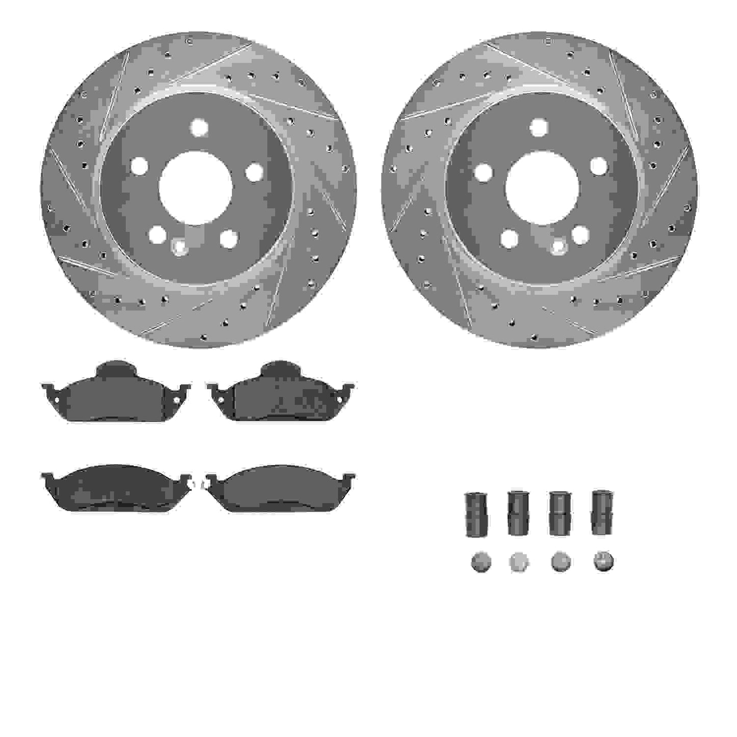 Dynamic Friction Company Disc Brake Kit 7612-63077