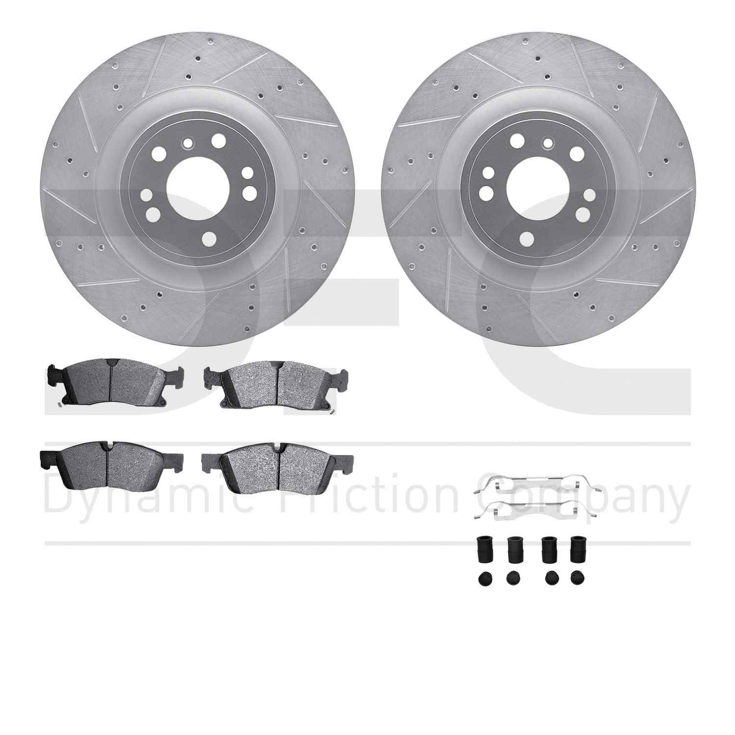 Dynamic Friction Company Disc Brake Kit 7612-63089