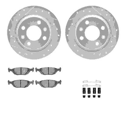 Dynamic Friction Company Disc Brake Kit 7612-65003