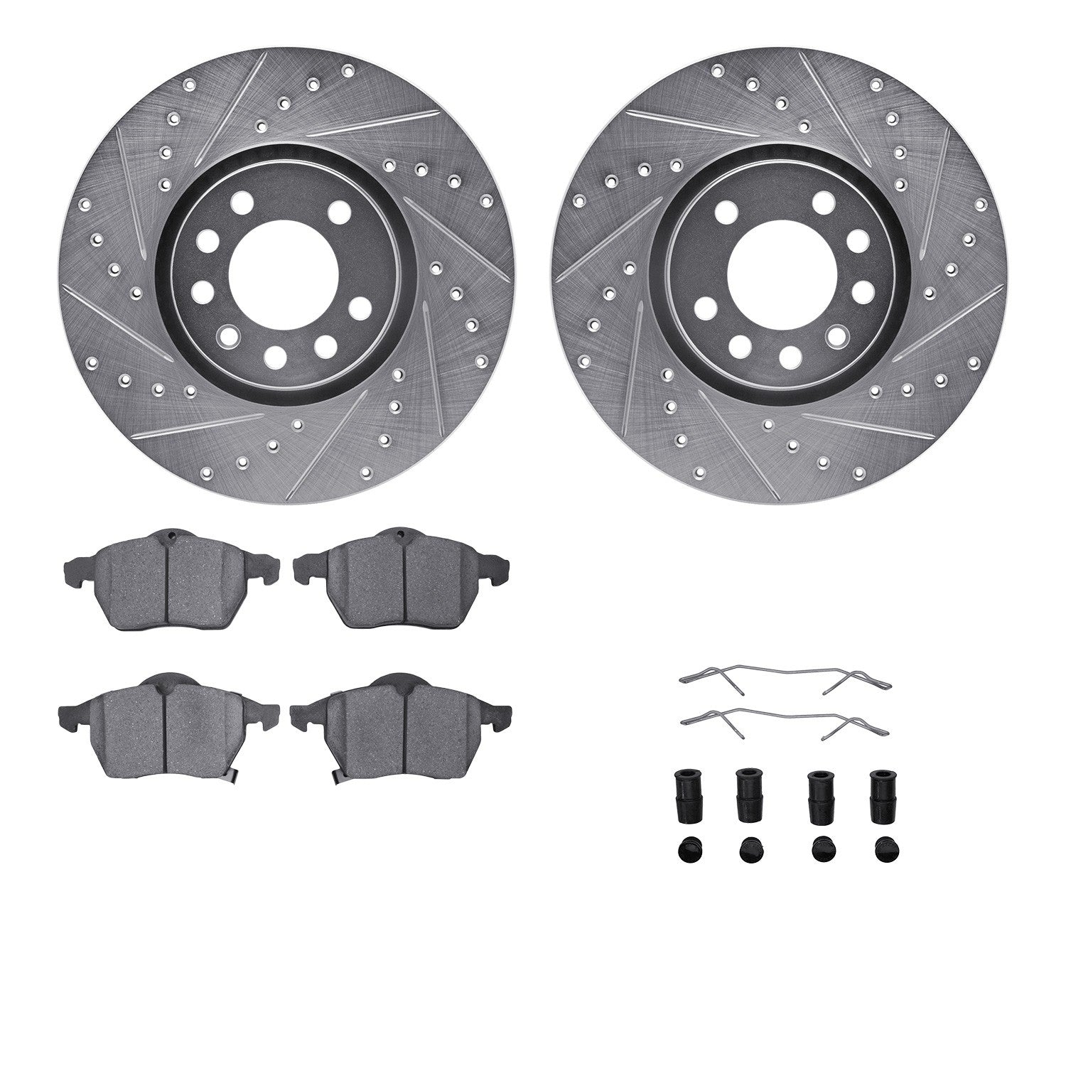 Dynamic Friction Company Disc Brake Kit 7612-65007