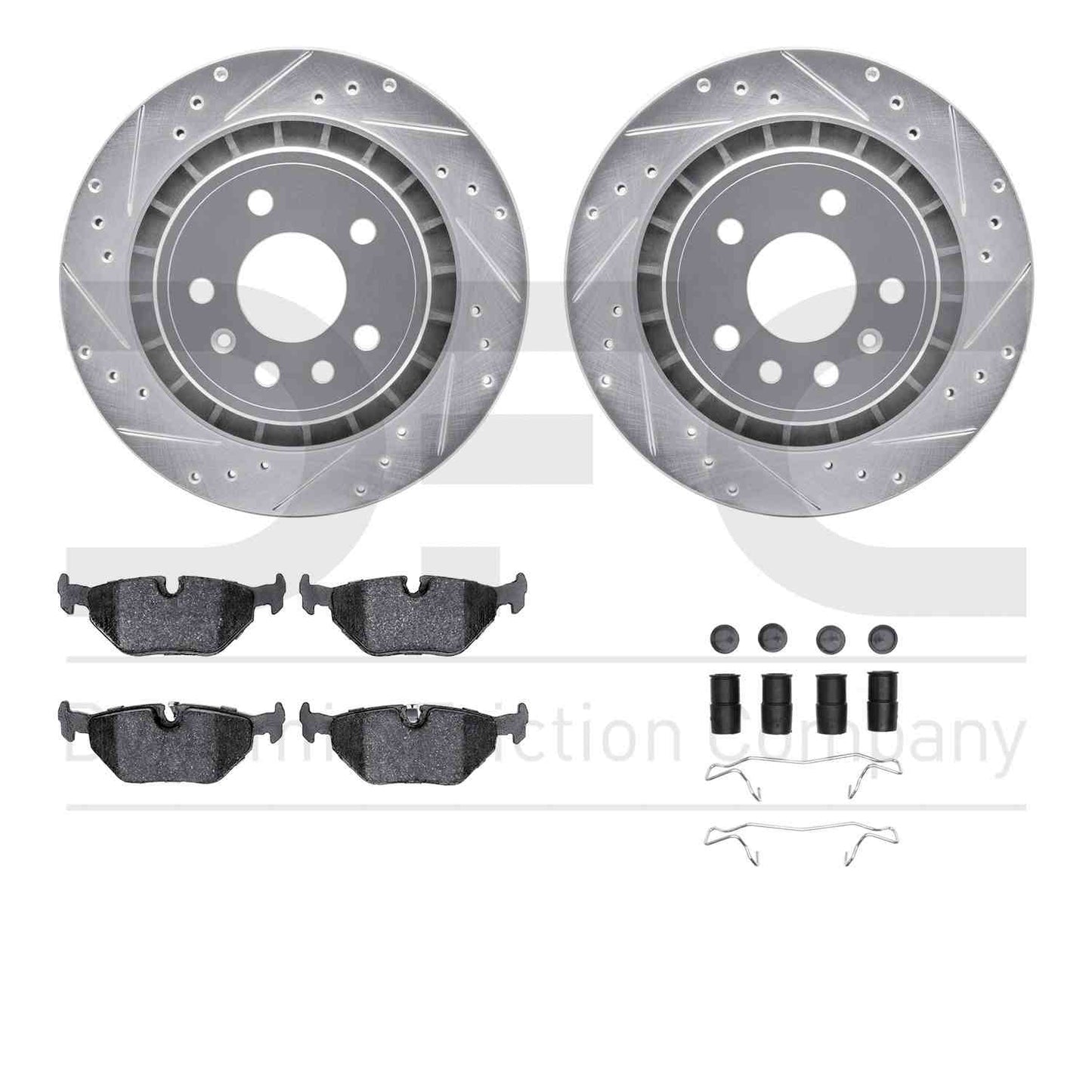 Dynamic Friction Company Disc Brake Kit 7612-65008