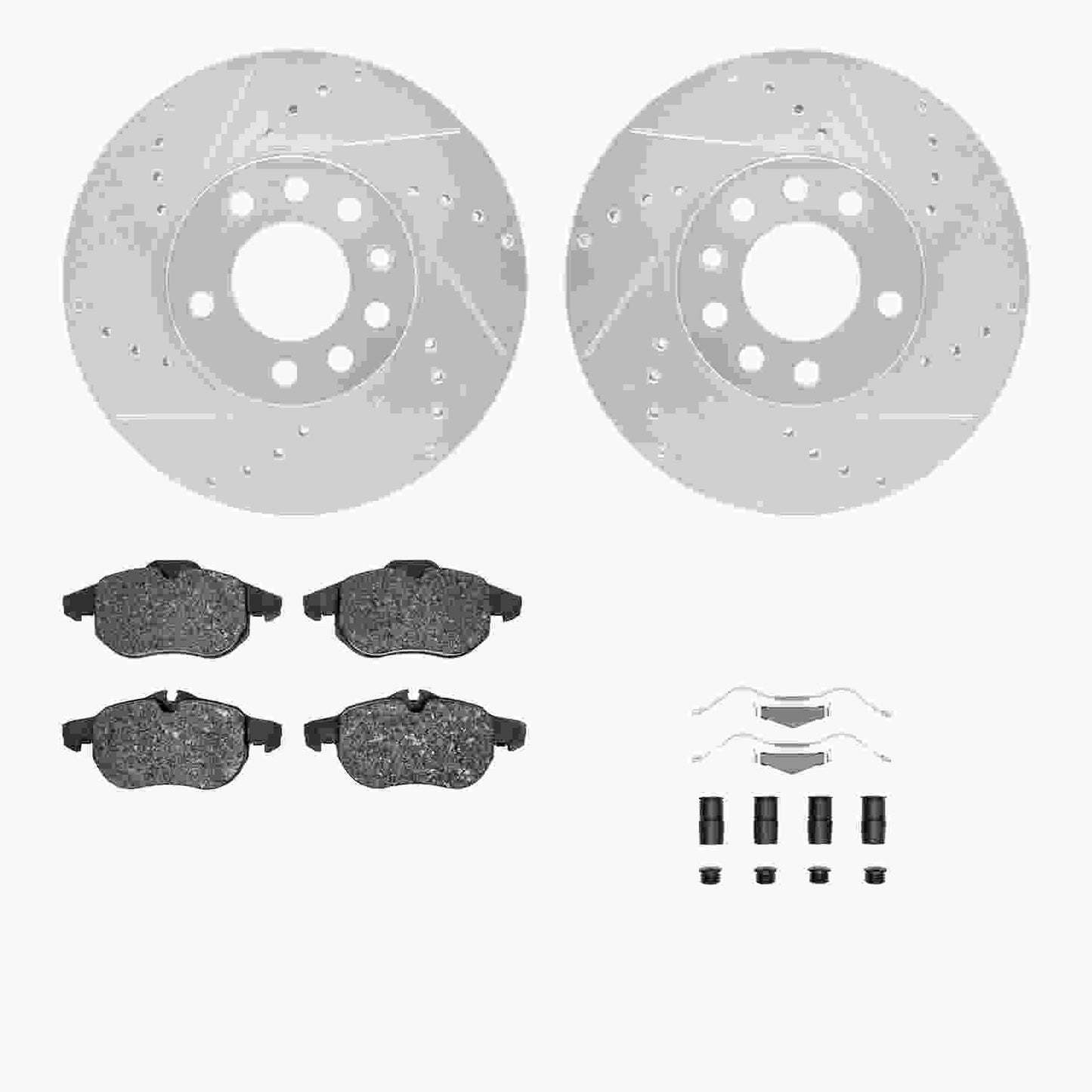 Dynamic Friction Company Disc Brake Kit 7612-65009