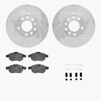 Dynamic Friction Company Disc Brake Kit 7612-65010