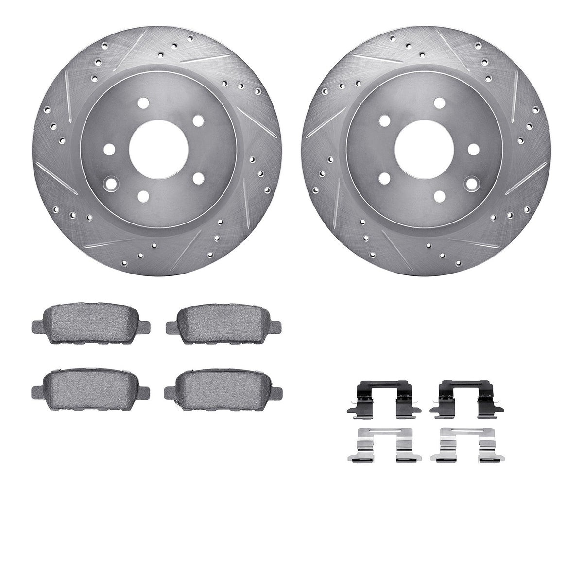 Dynamic Friction Company Disc Brake Kit 7612-67003