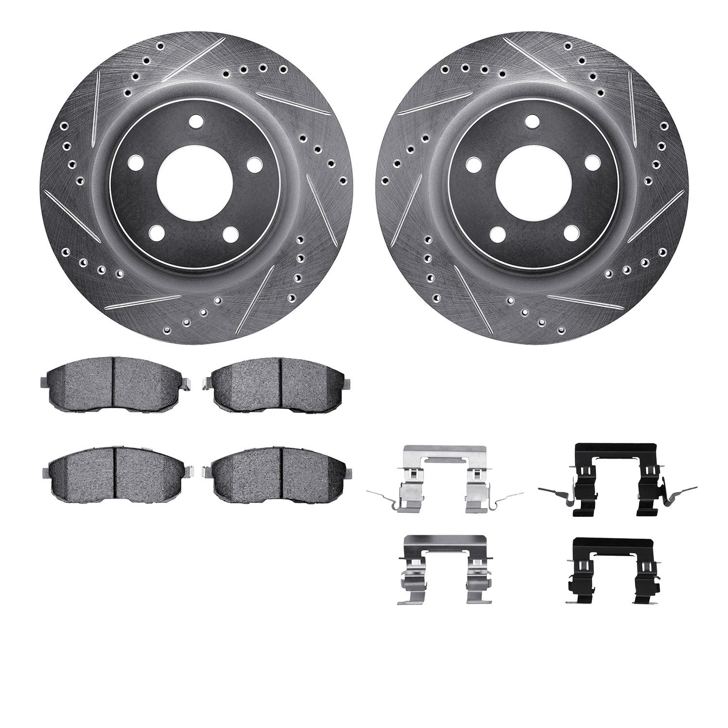 Dynamic Friction Company Disc Brake Kit 7612-67005
