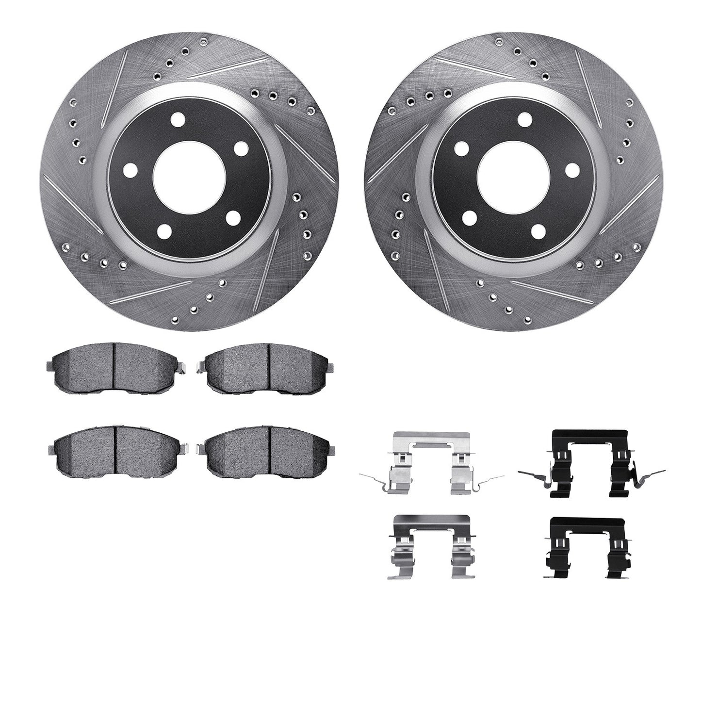 Dynamic Friction Company Disc Brake Kit 7612-67006