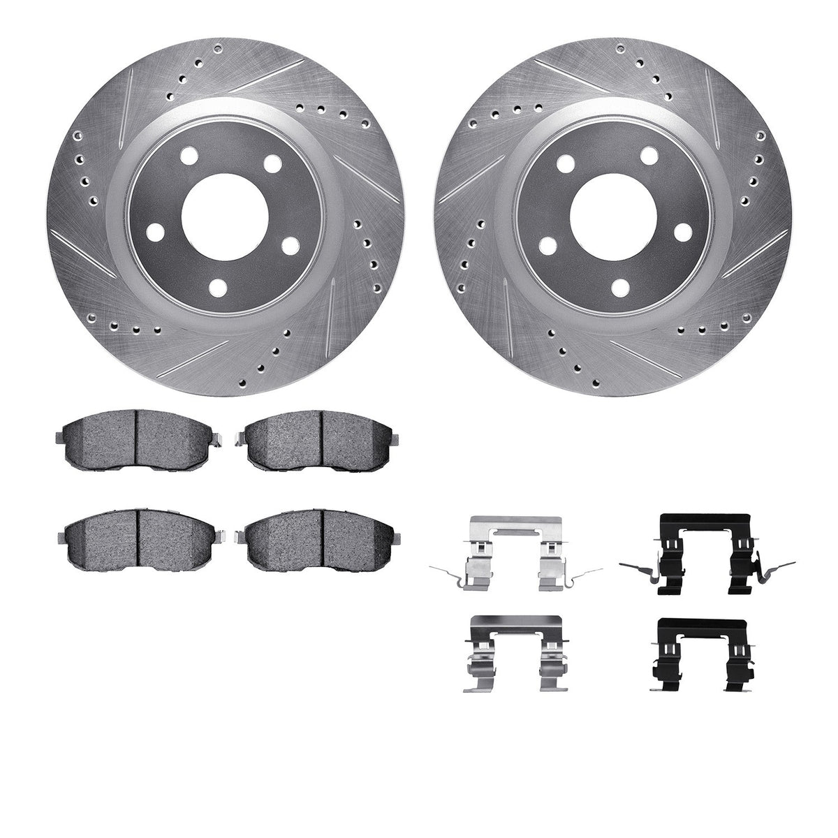 Dynamic Friction Company Disc Brake Kit 7612-67013